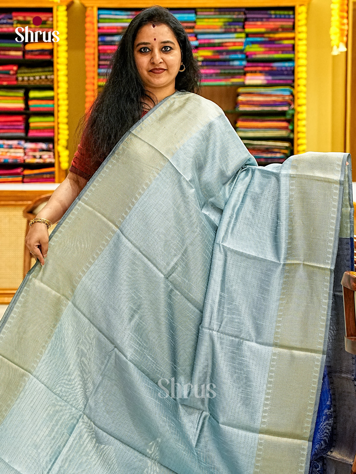 Semi Rawsilk Saree - EJ08213