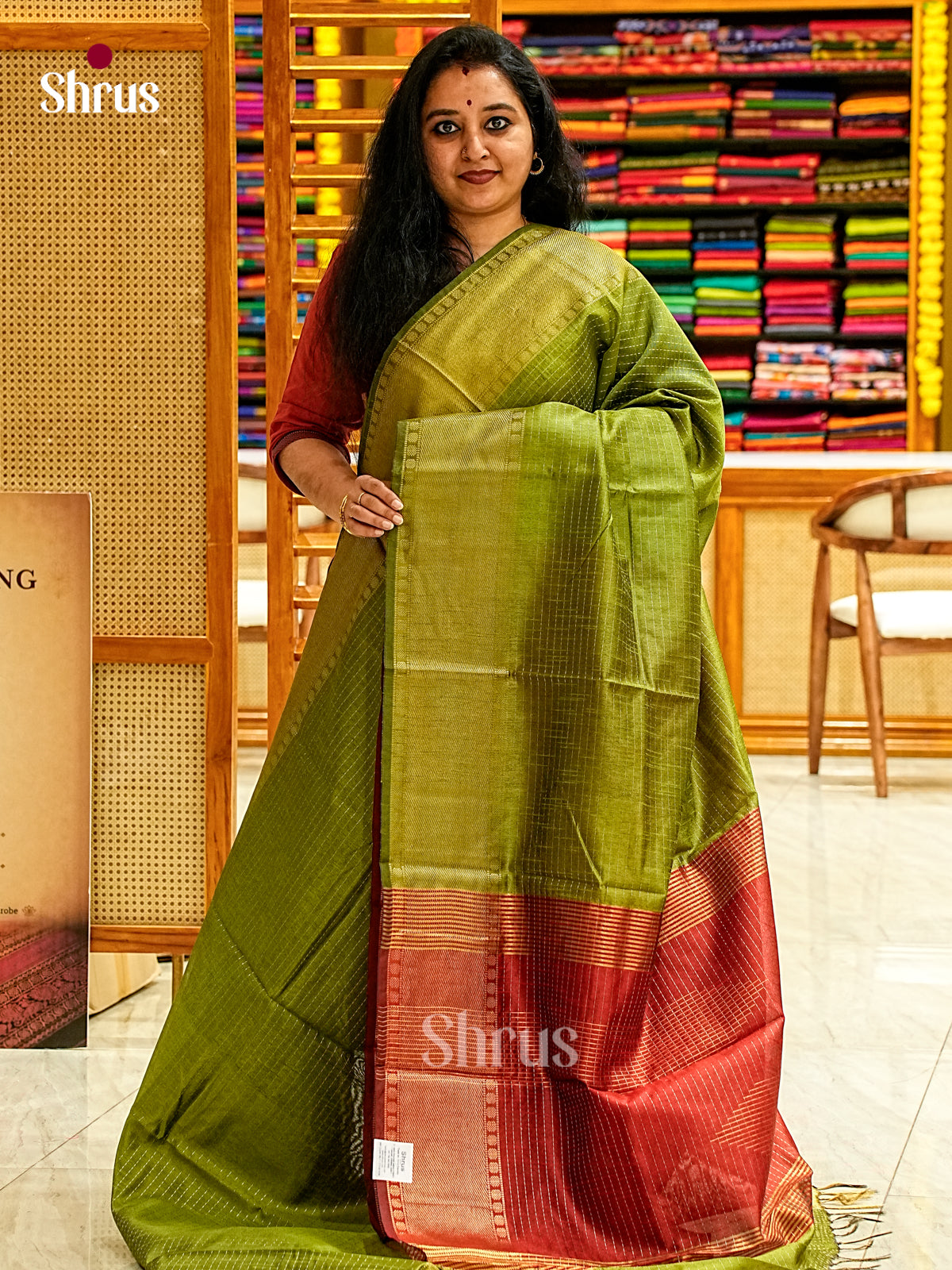Semi Rawsilk Saree - EJ08218