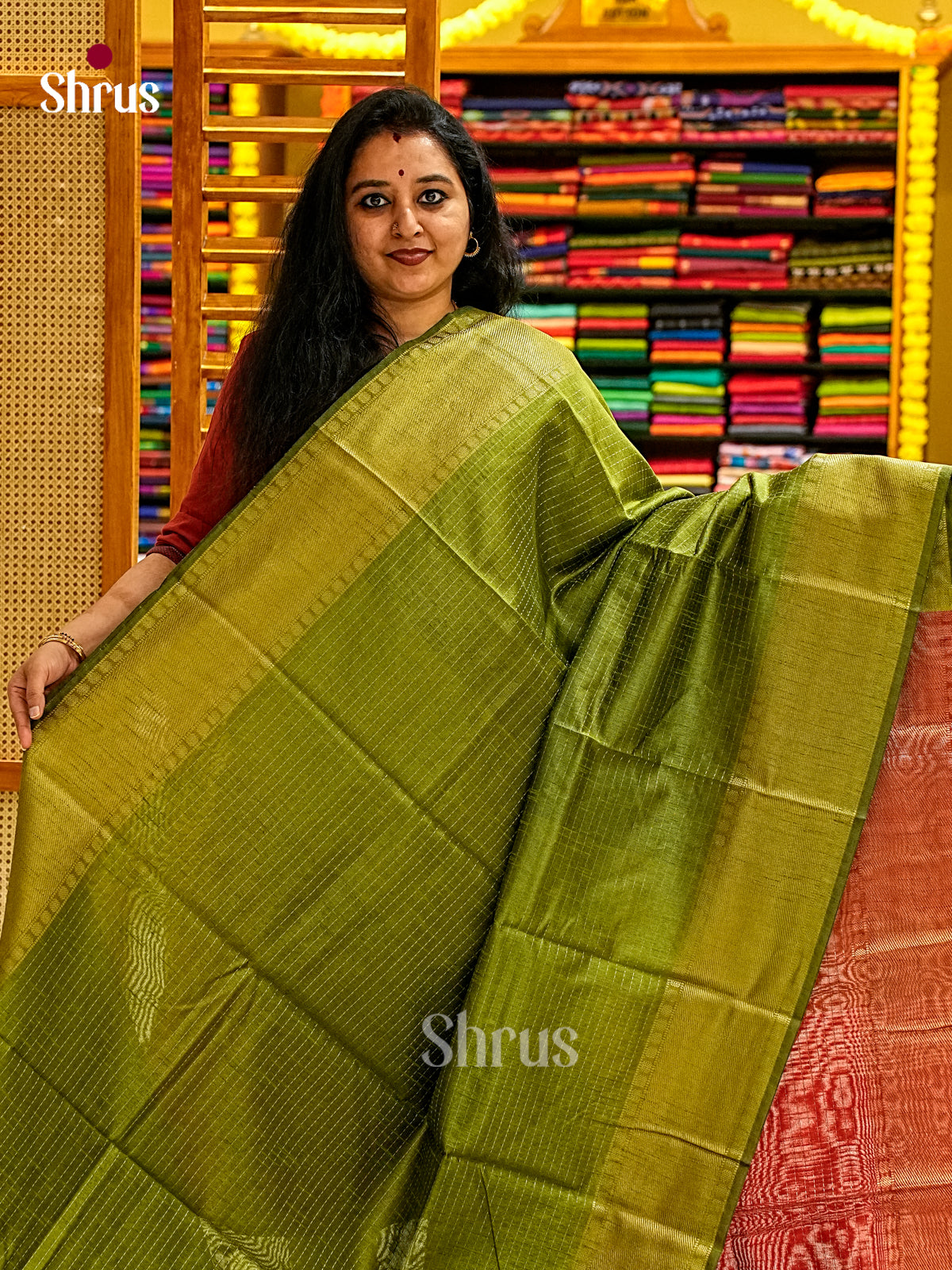 Semi Rawsilk Saree - EJ08218