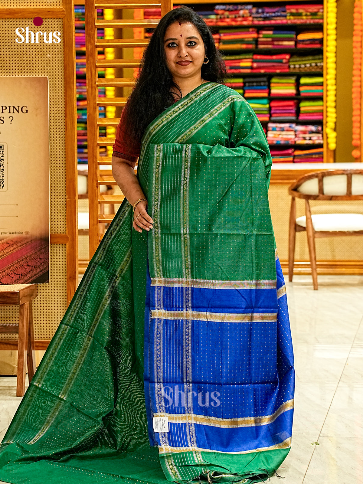Semi Rawsilk Saree - EJ08243
