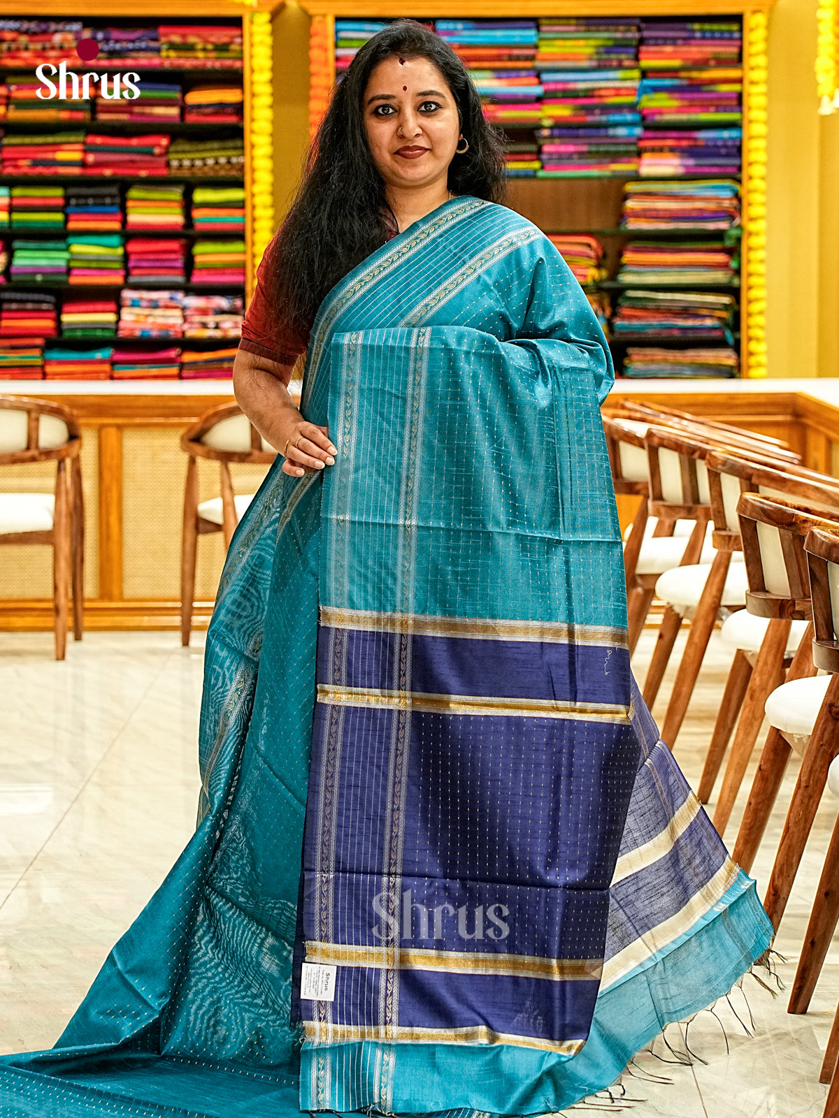 Semi Rawsilk Saree - EJ08245
