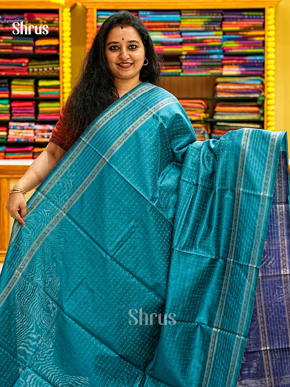 Semi Rawsilk Saree - EJ08245