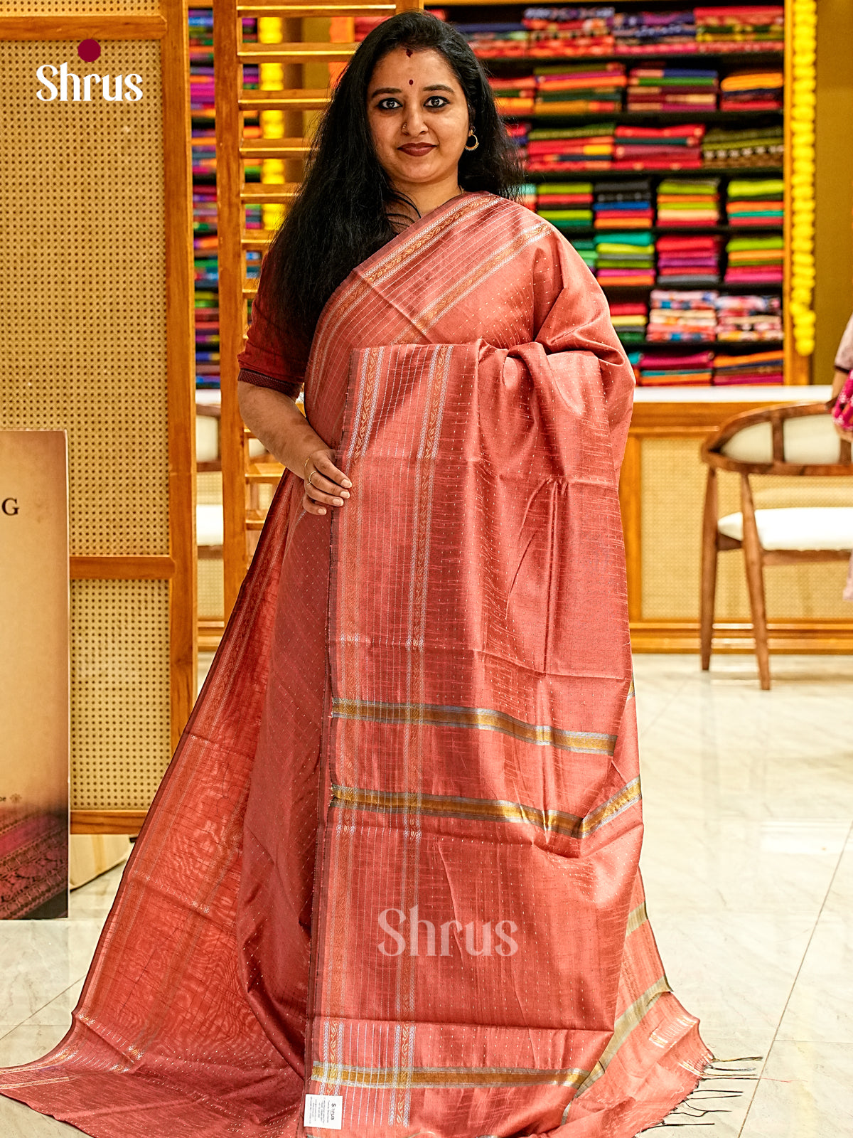 Semi Rawsilk Saree - EJ08248