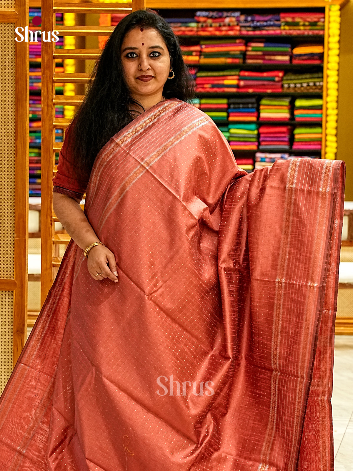 Semi Rawsilk Saree - EJ08248