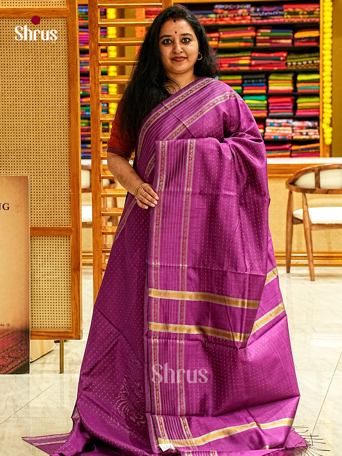 Semi Rawsilk Saree - EJ08257