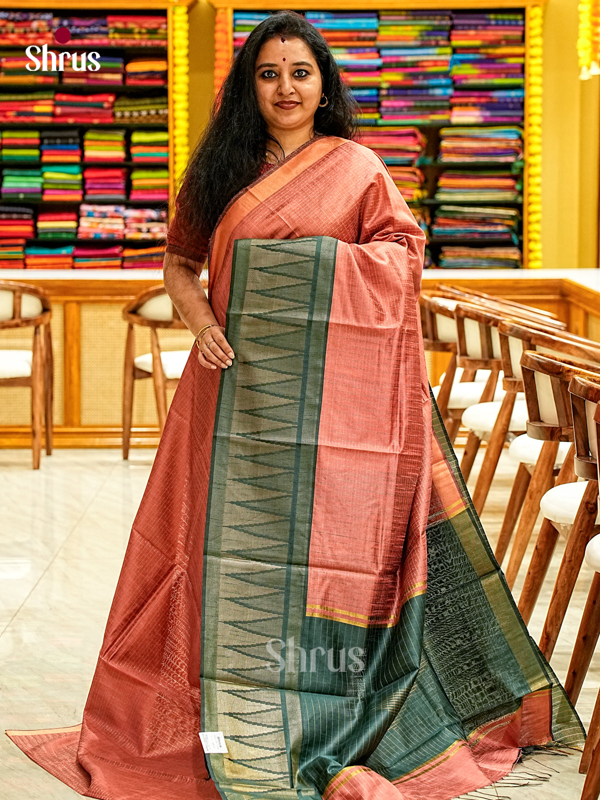 Semi Rawsilk Saree - EJ08258