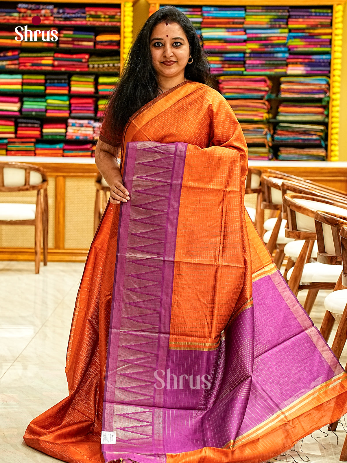 Semi Rawsilk Saree - EJ08259