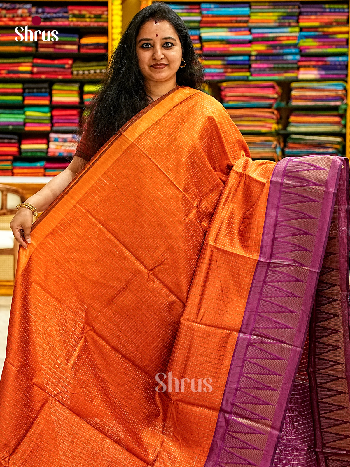 Semi Rawsilk Saree - EJ08259