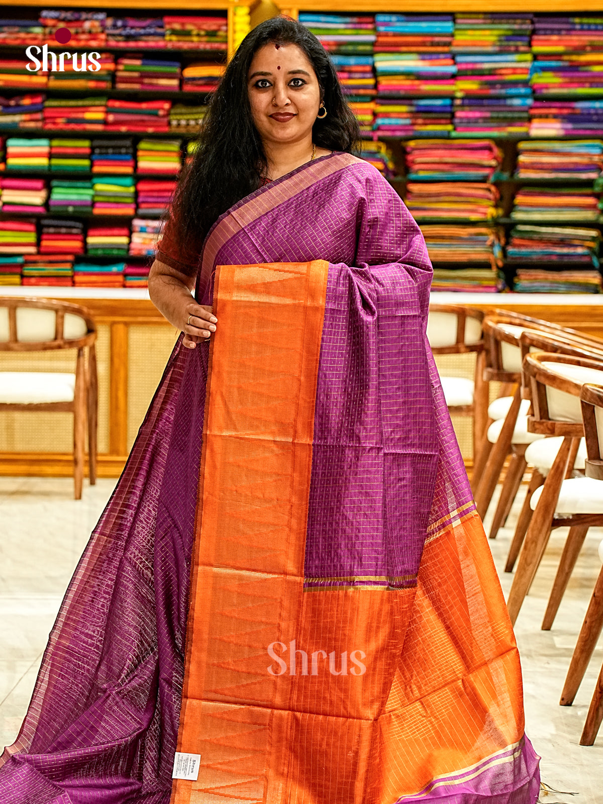 Semi Rawsilk Saree - EJ08261