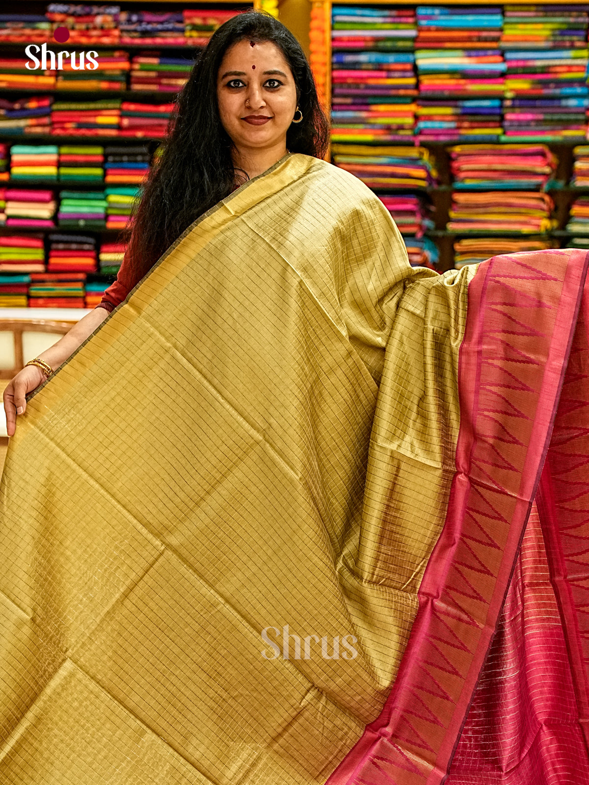 Semi Rawsilk Saree - EJ08269