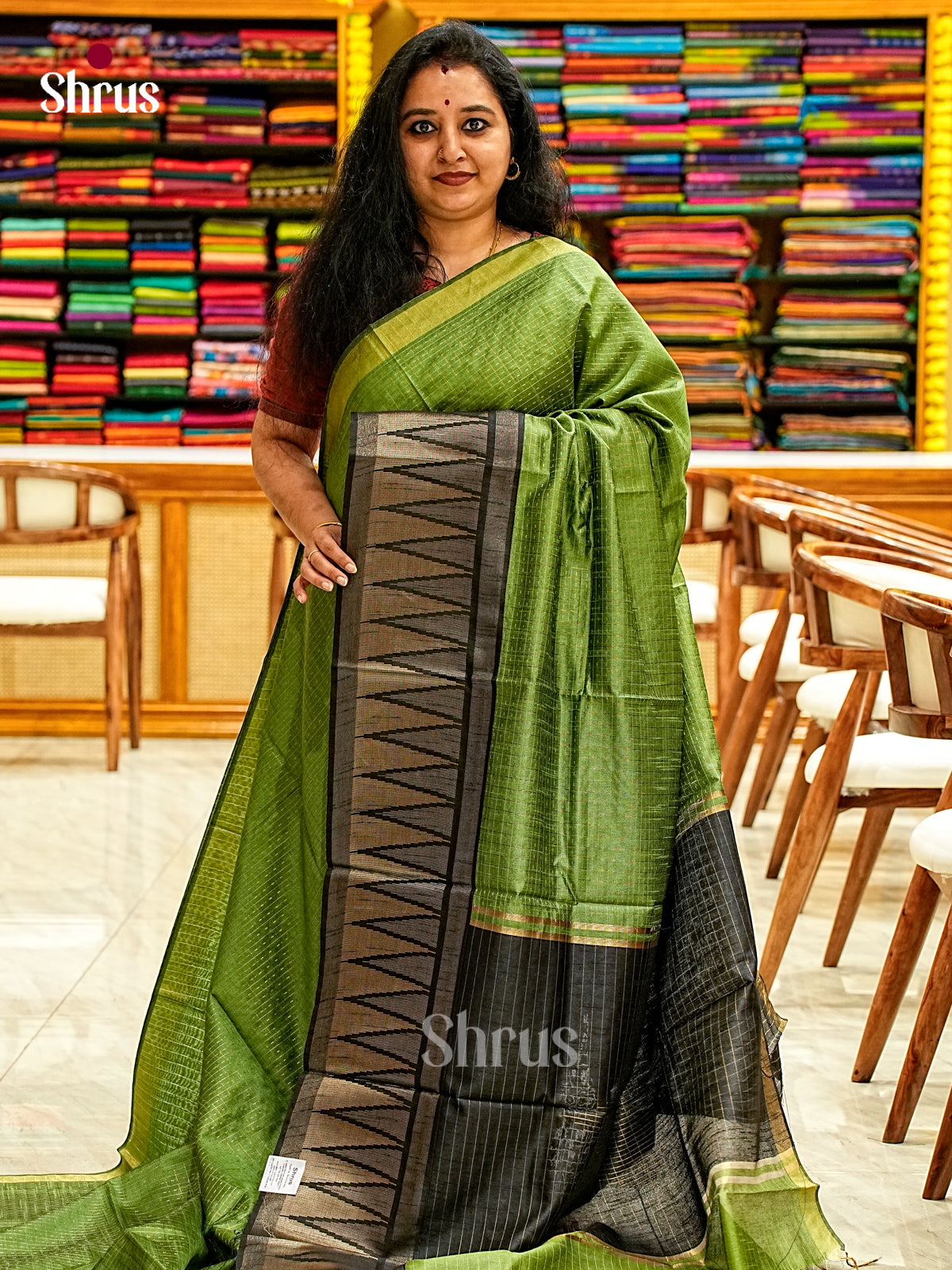 Semi Rawsilk Saree - EJ08271