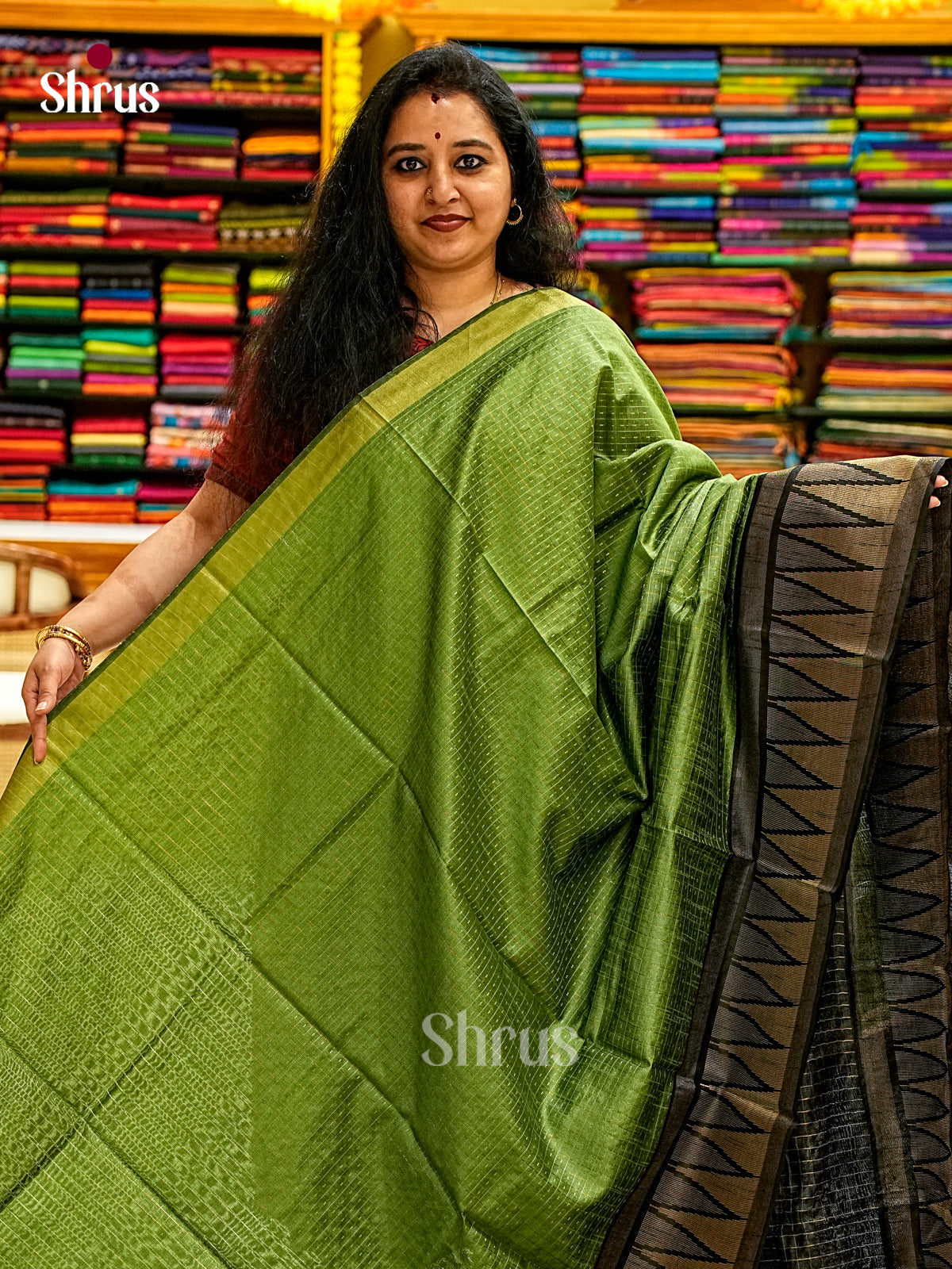 Semi Rawsilk Saree - EJ08271