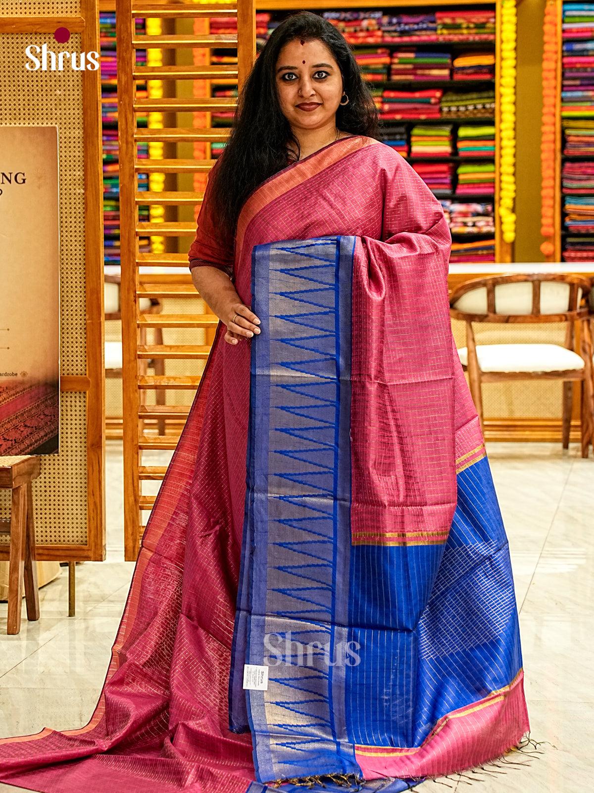 Semi Rawsilk Saree - EJ08272