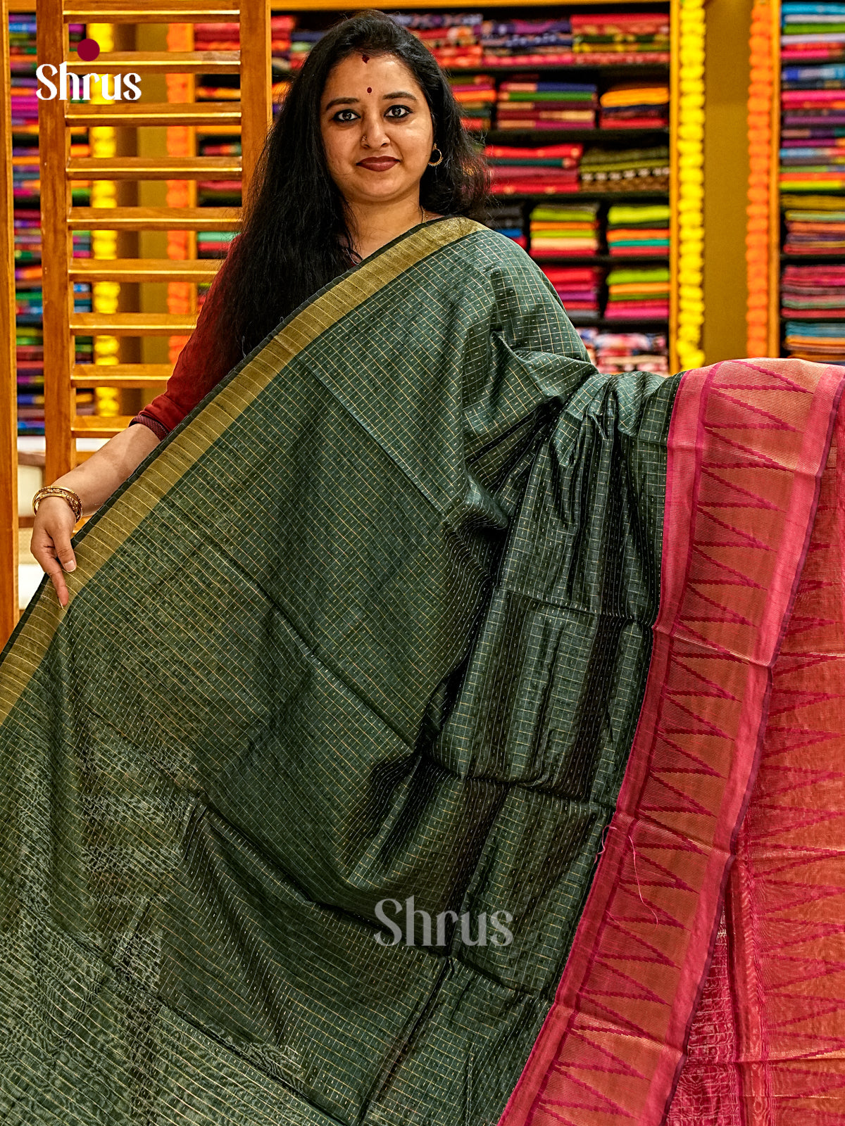 Semi Rawsilk Saree - EJ08274