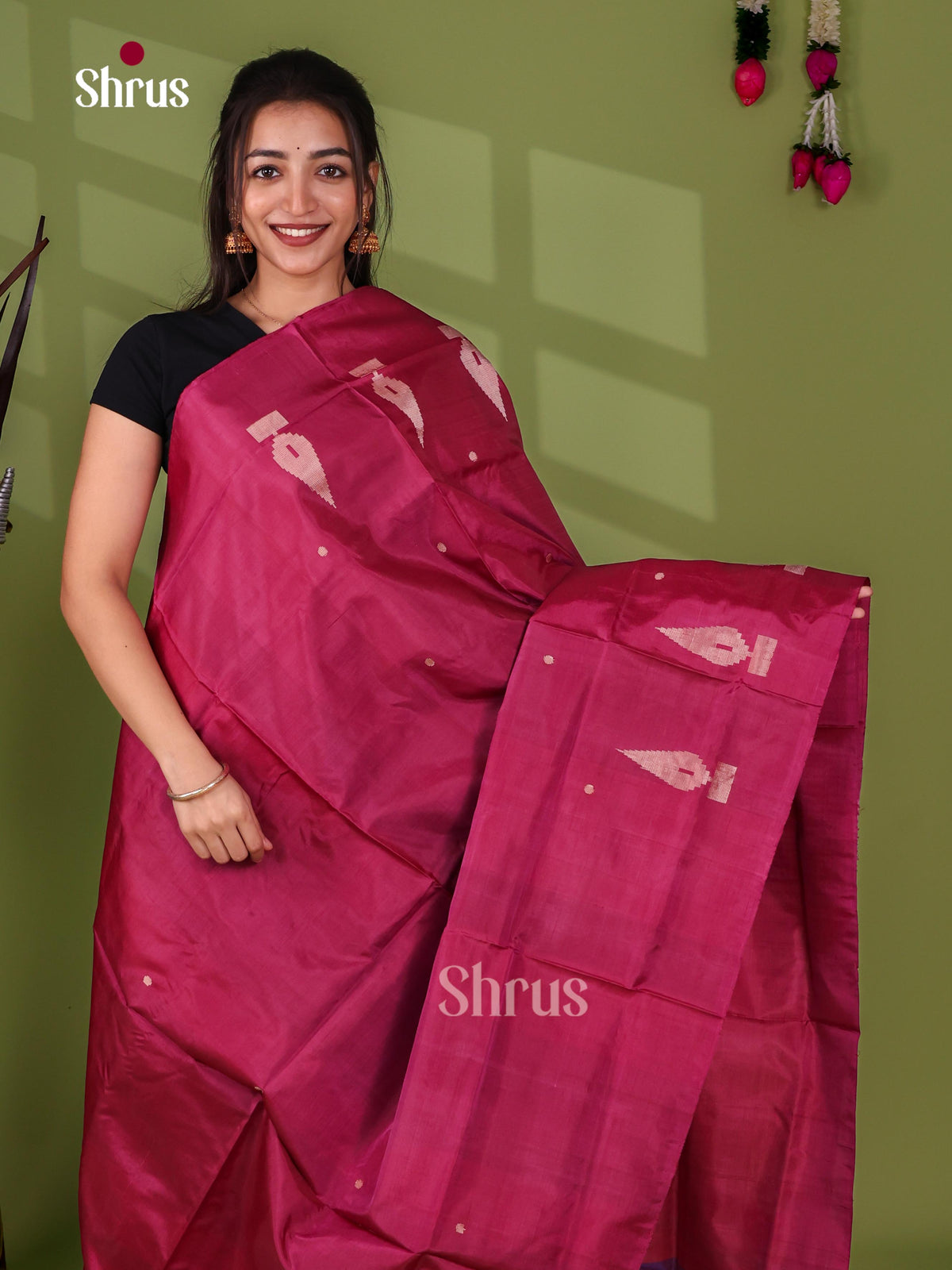 Banana Pith Saree - EJ08454