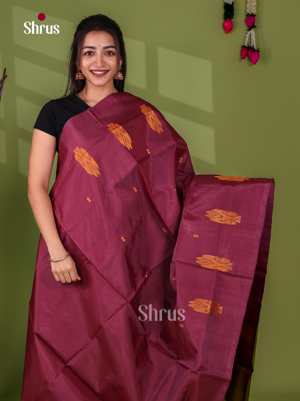 Banana Pith Saree - EJ08457