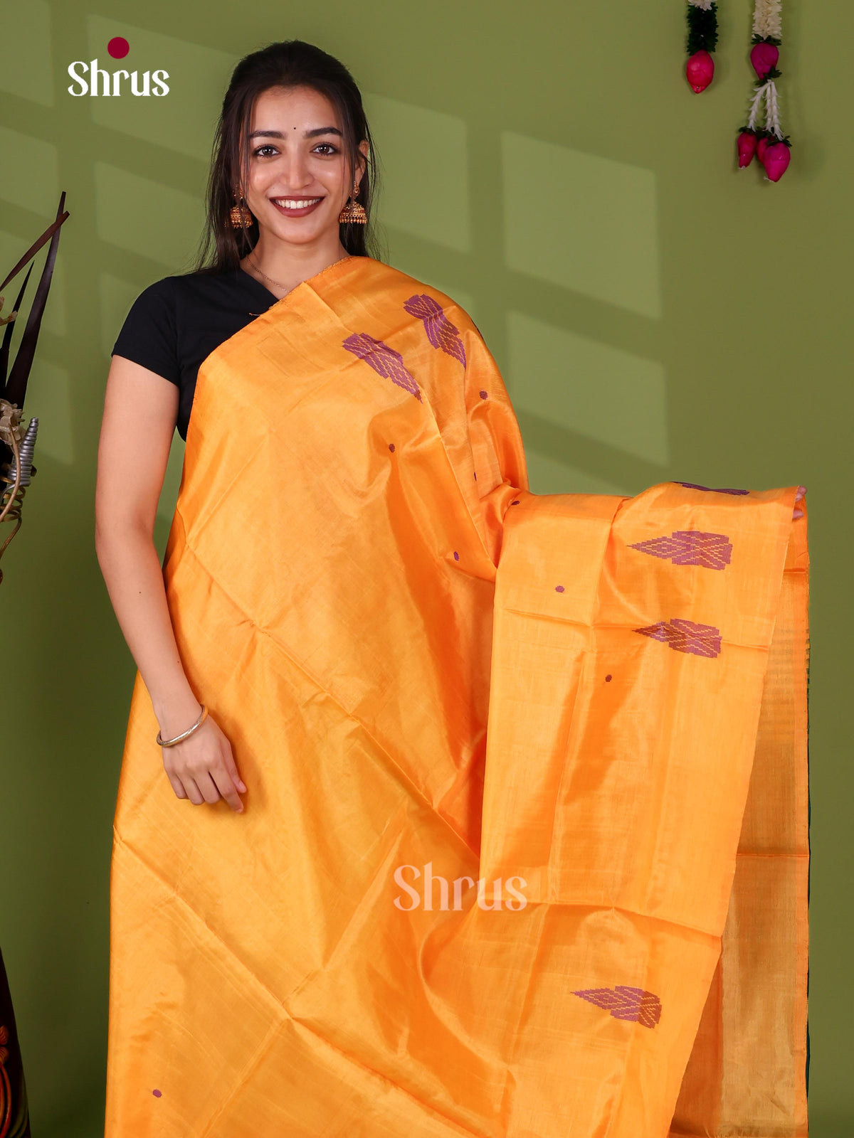 Banana Pith Saree - EJ08458