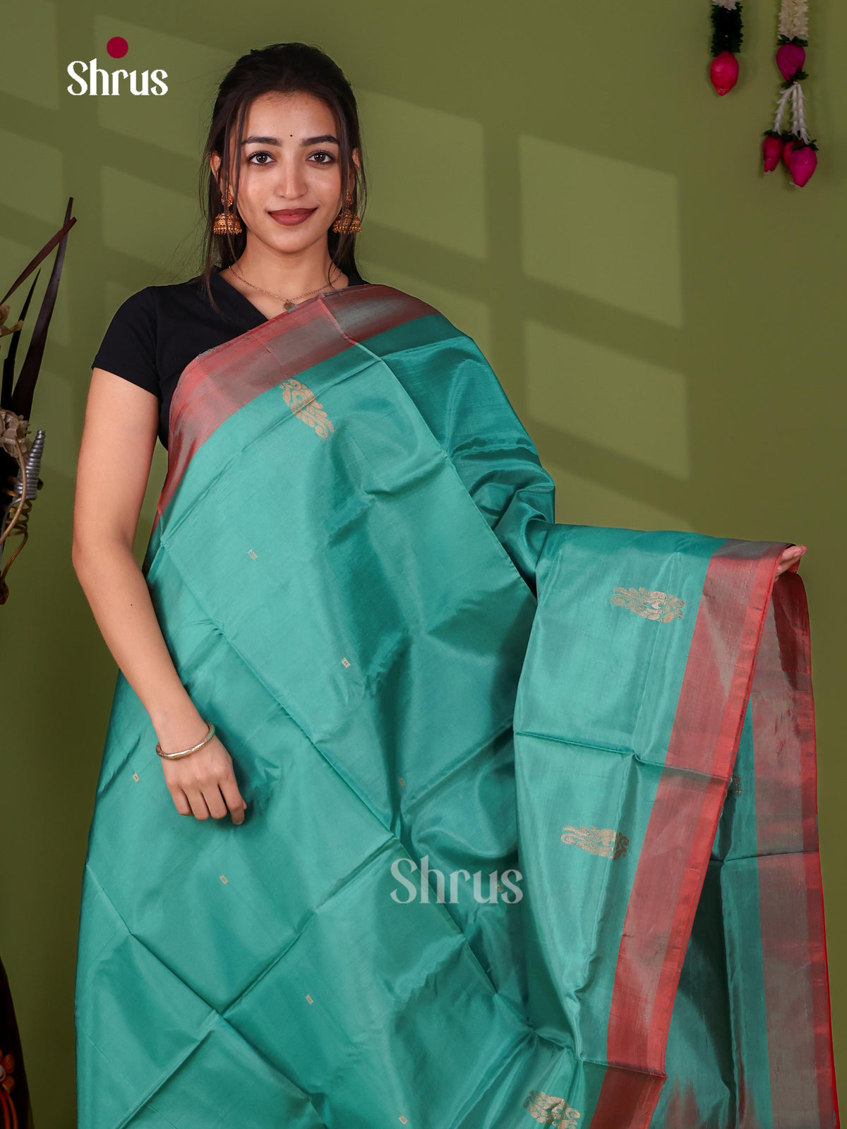 Banana Pith Saree - EJ08464