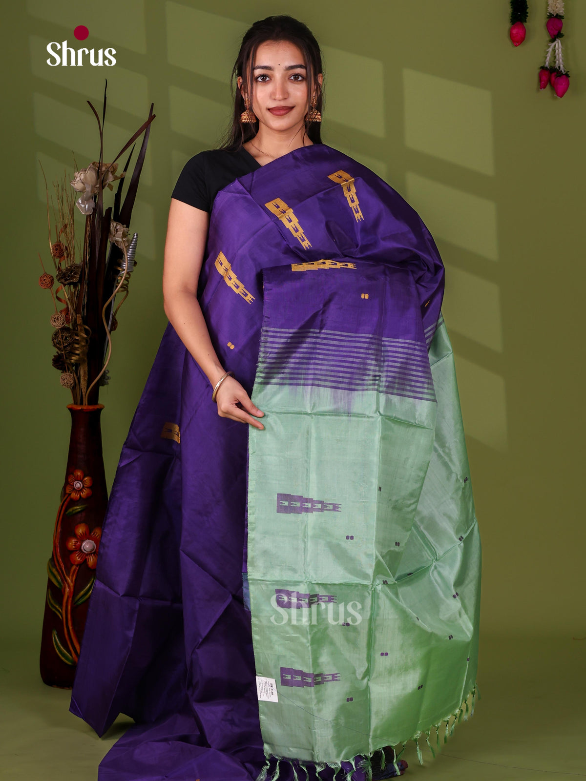 Banana Pith Saree - EJ08465