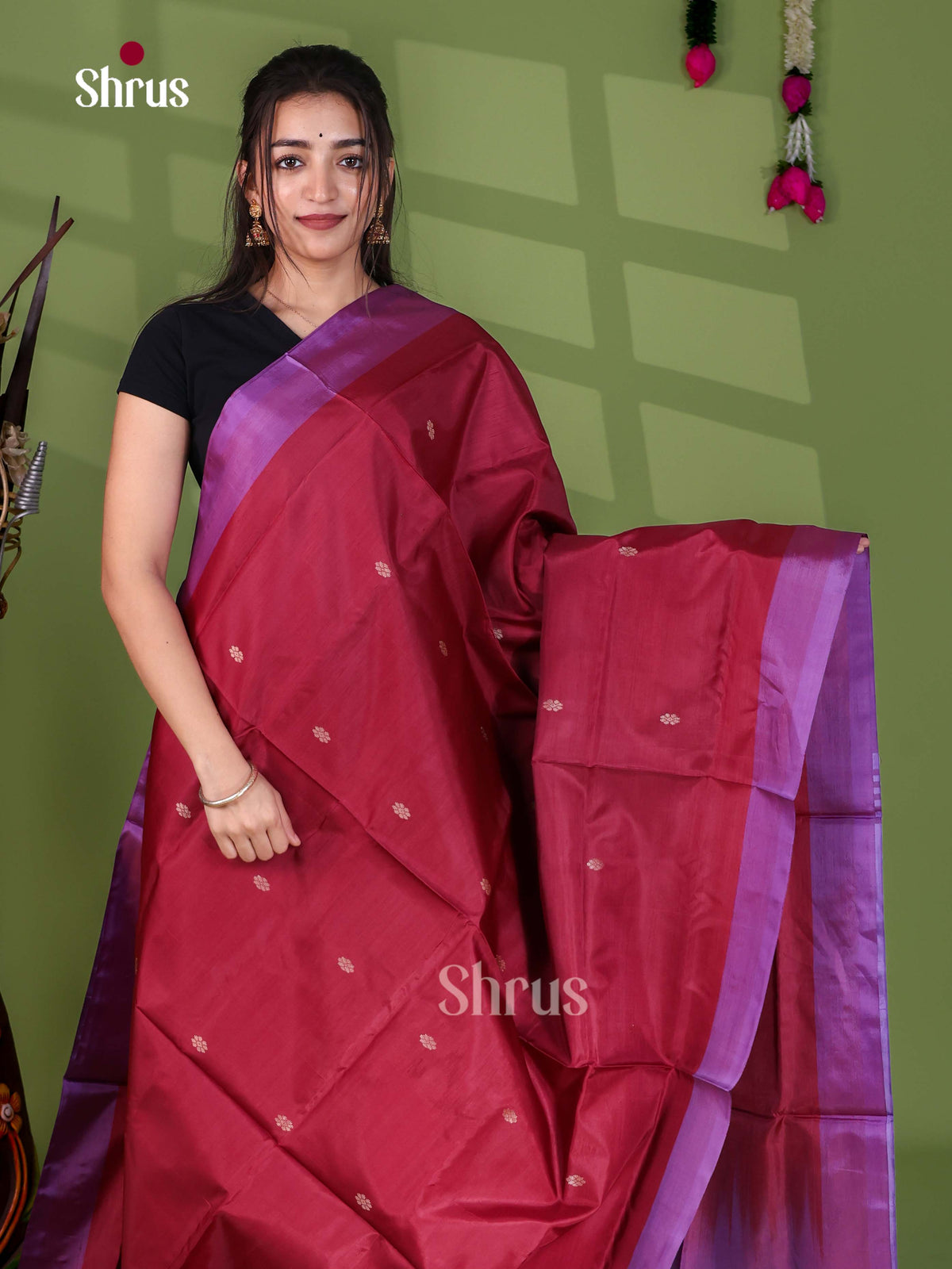 Banana Pith Saree - EJ08469