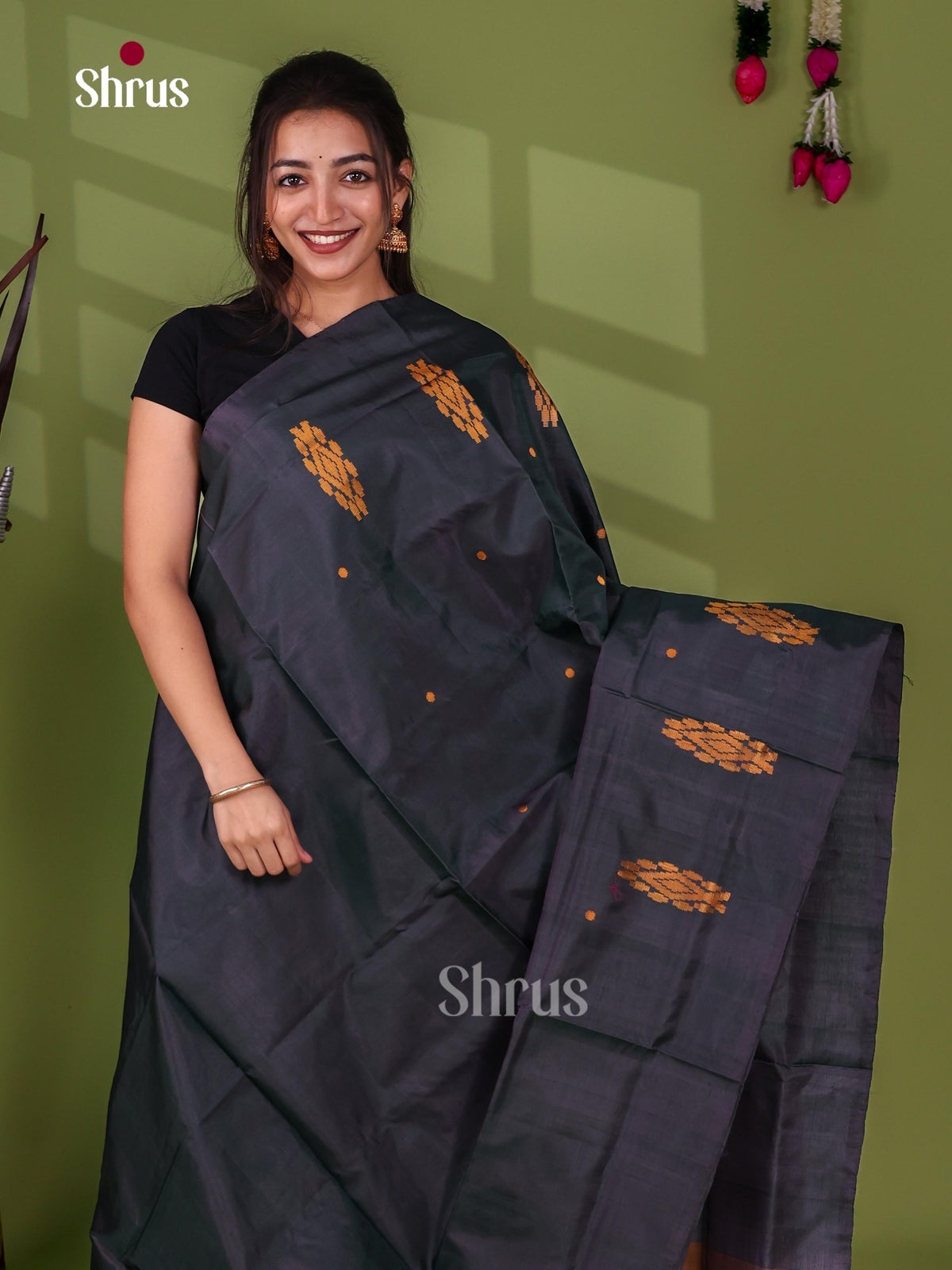 Banana Pith Saree - EJ08470