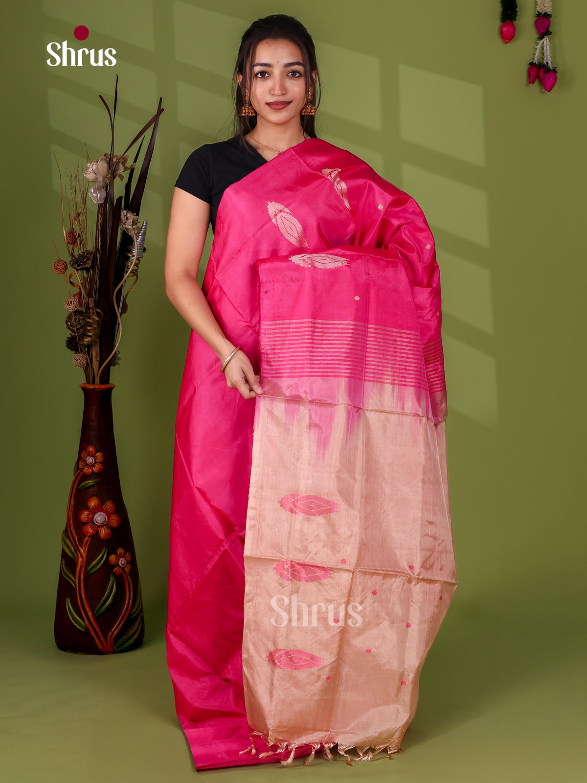 Banana Pith Saree - EJ08471