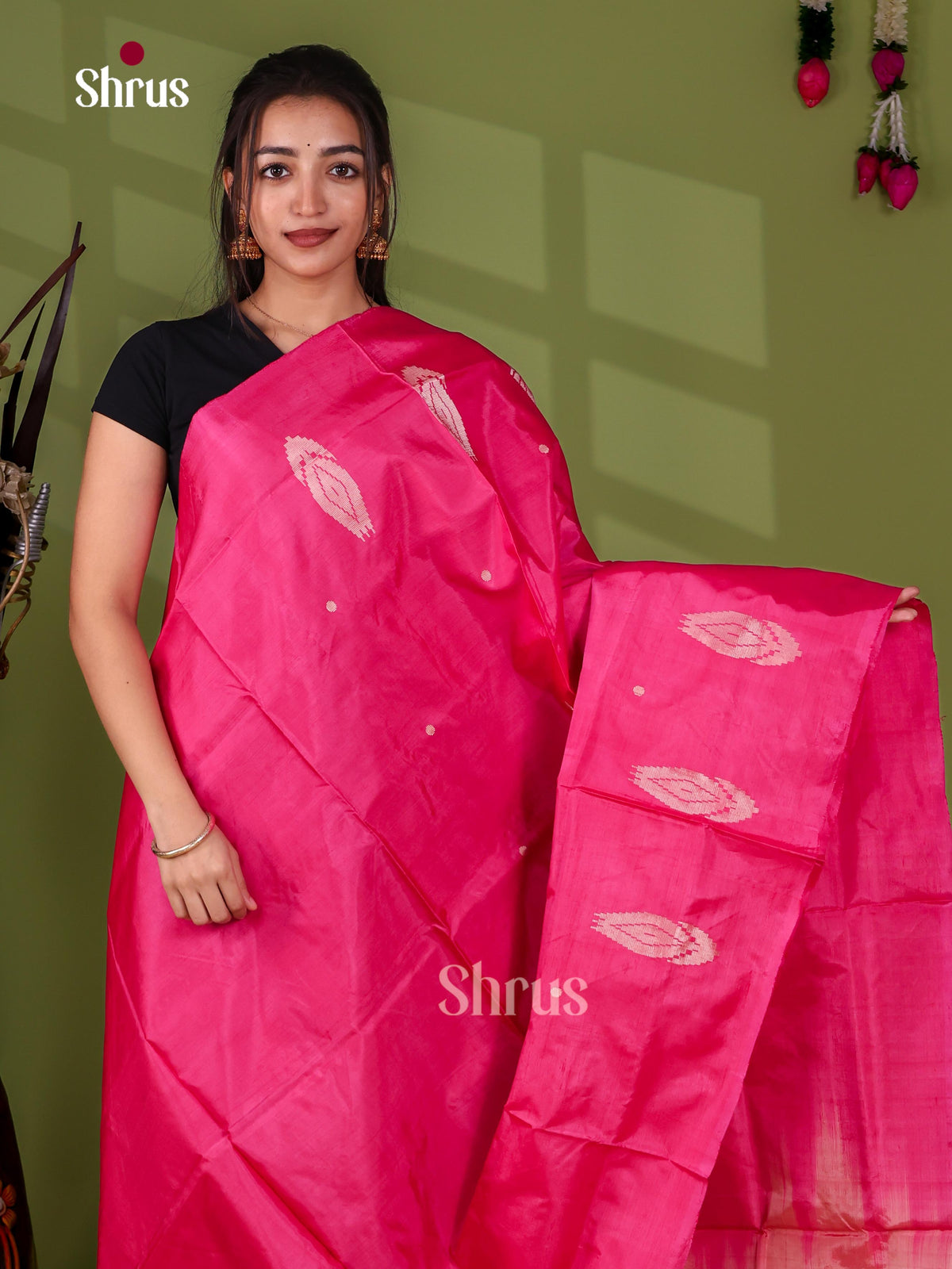 Banana Pith Saree - EJ08471