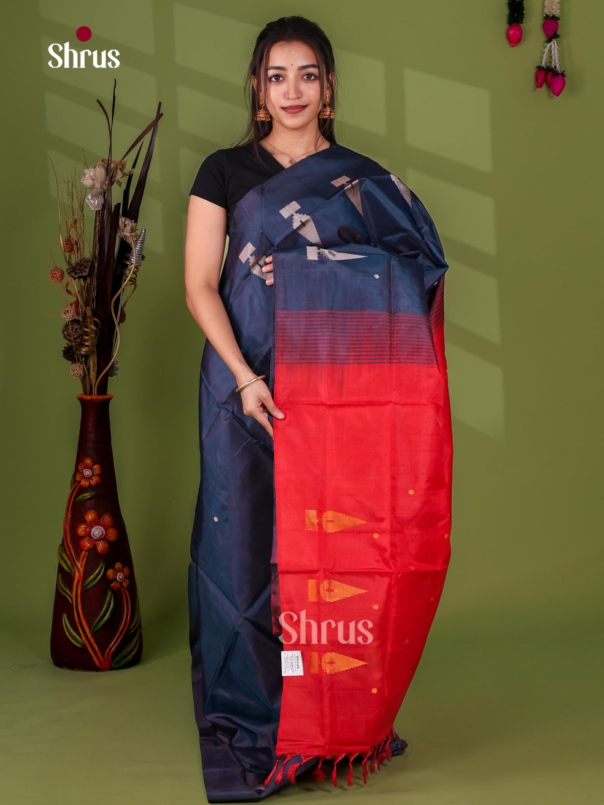 Banana Pith Saree - EJ08472