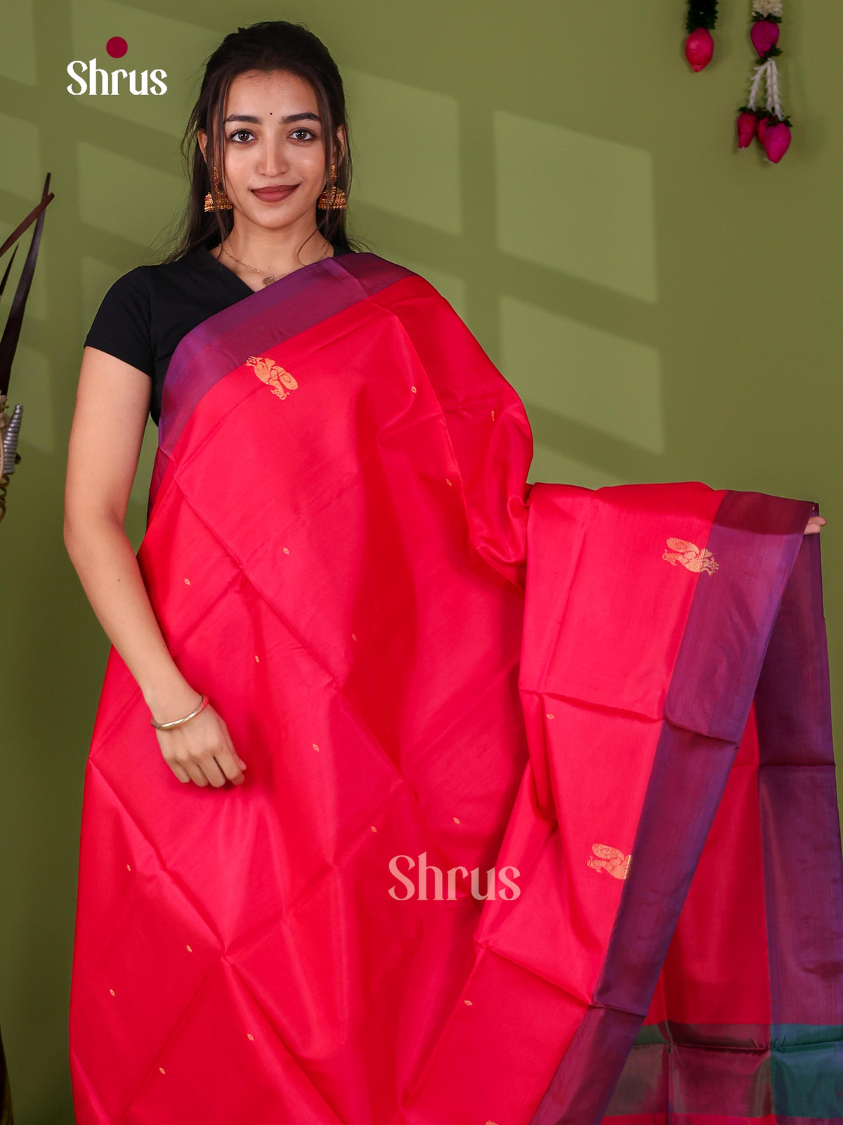 Banana Pith Saree - EJ08477