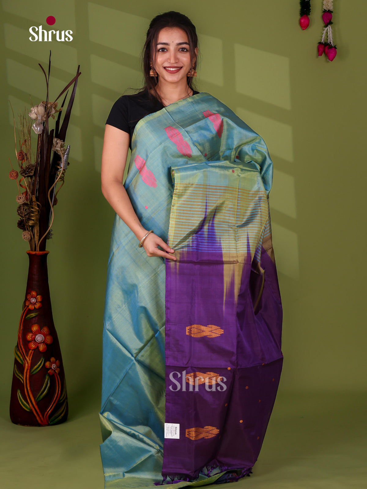 Banana Pith Saree - EJ08478