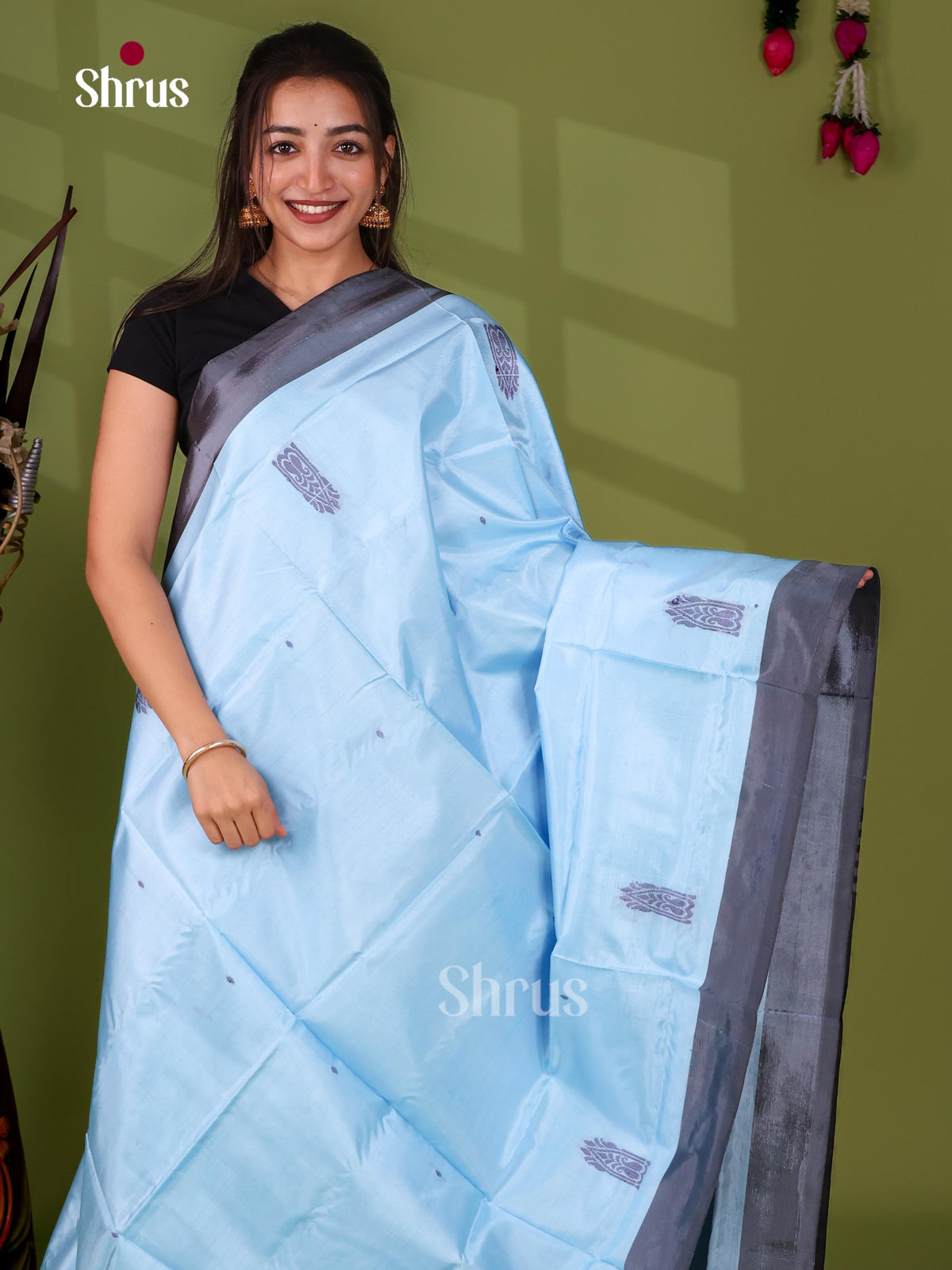 Banana Pith Saree - EJ08482