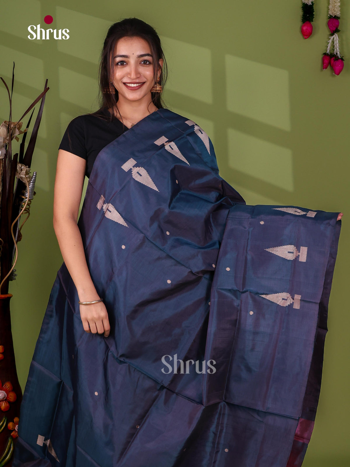 Banana Pith Saree - EJ08491