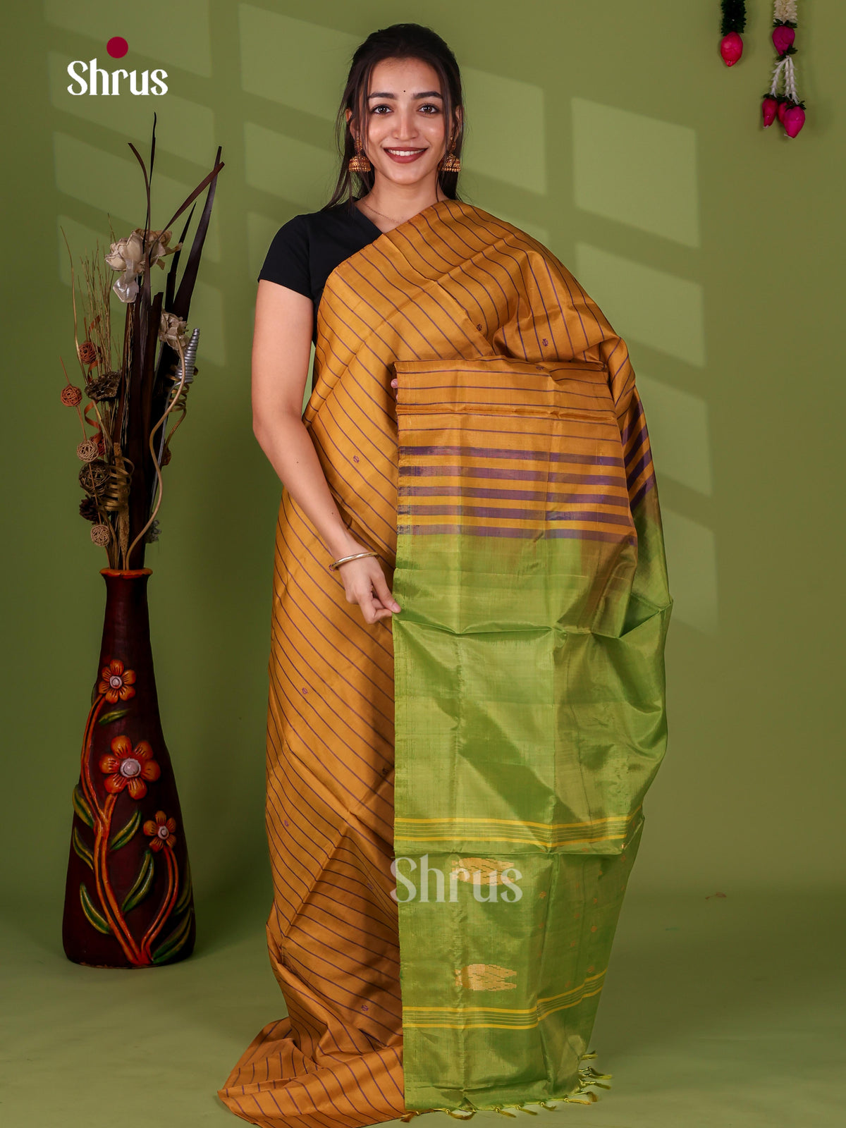Banana Pith Saree - EJ08507