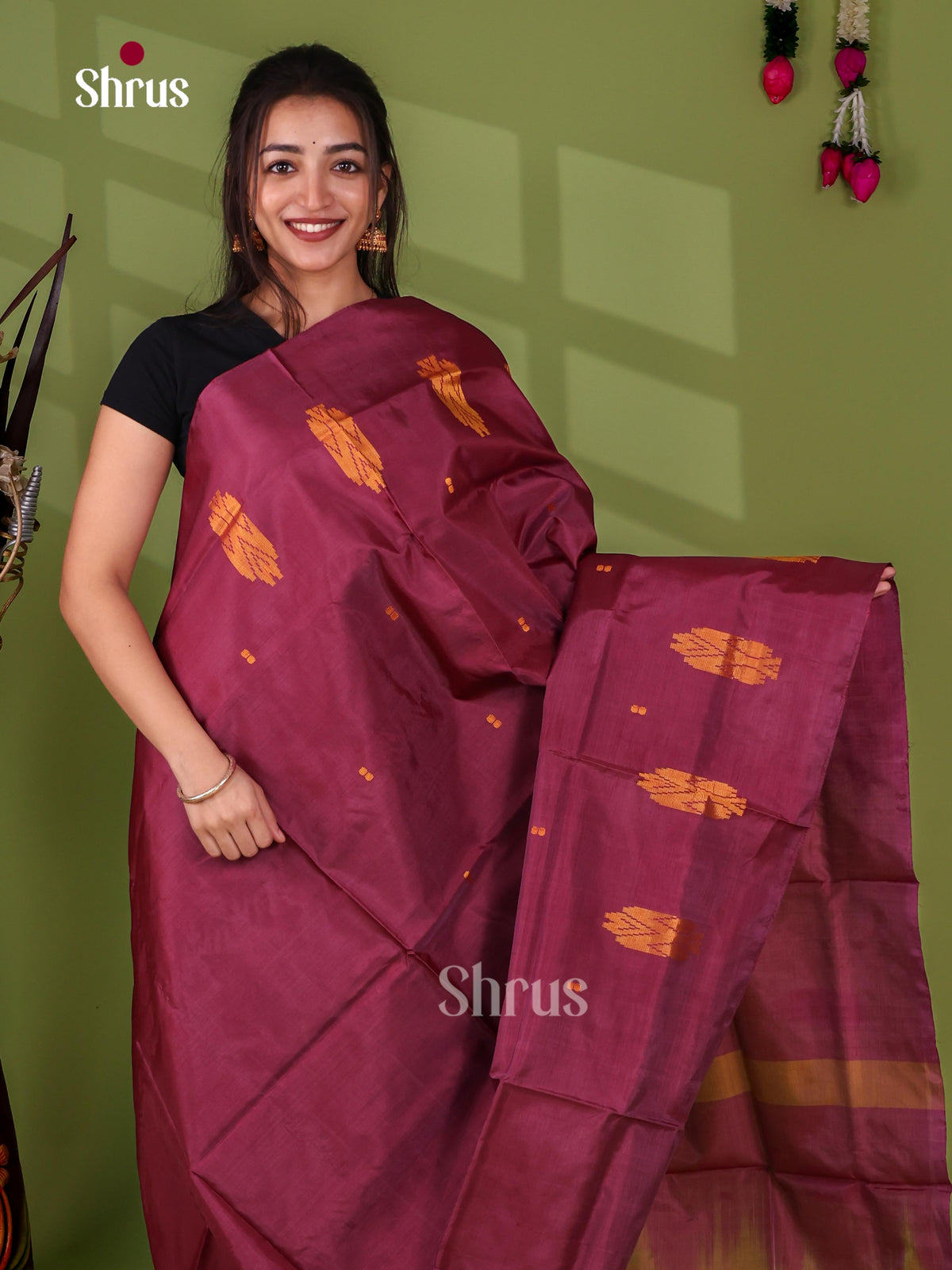 Banana Pith Saree - EJ08508