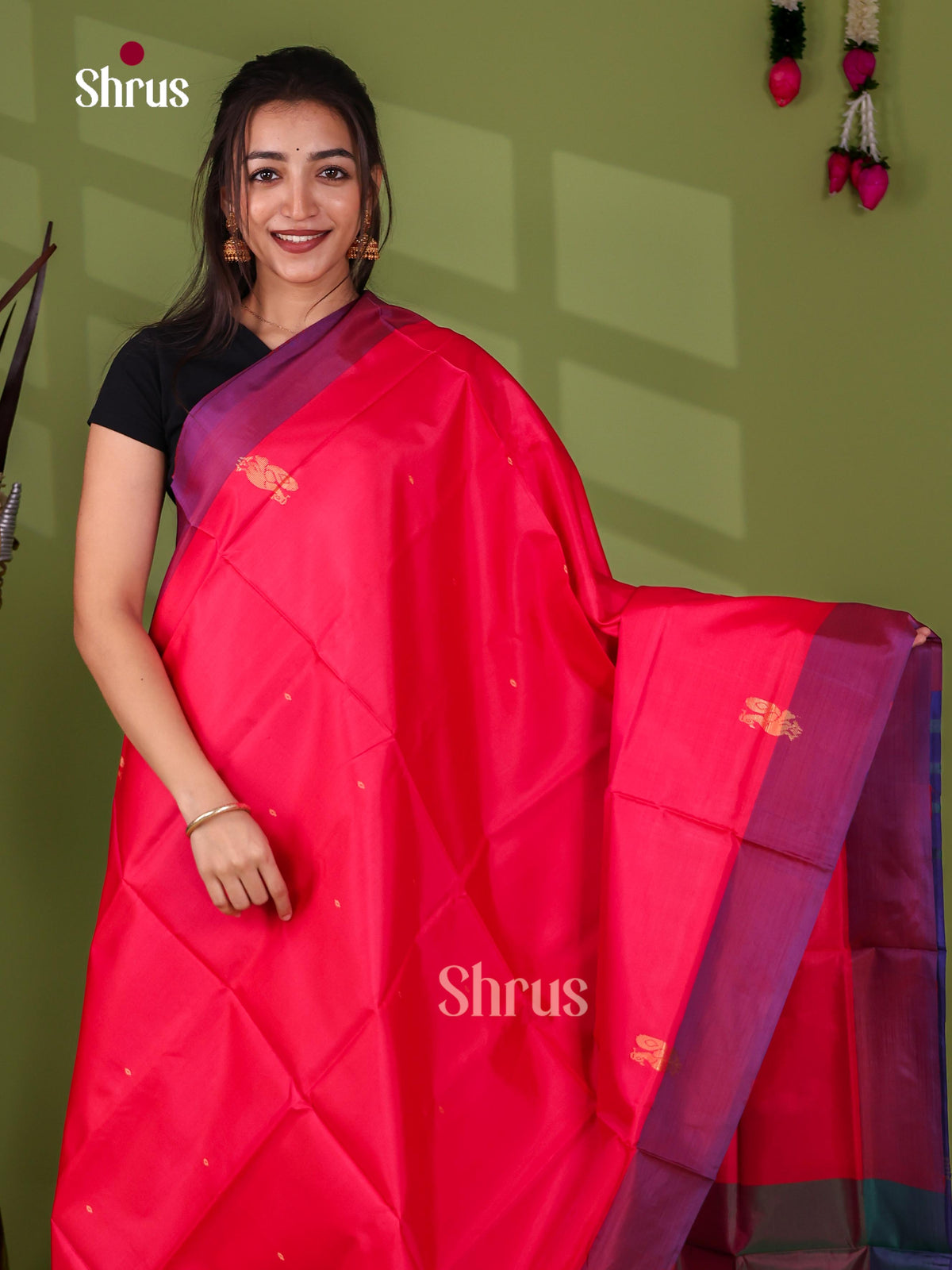 Banana Pith Saree - EJ08509