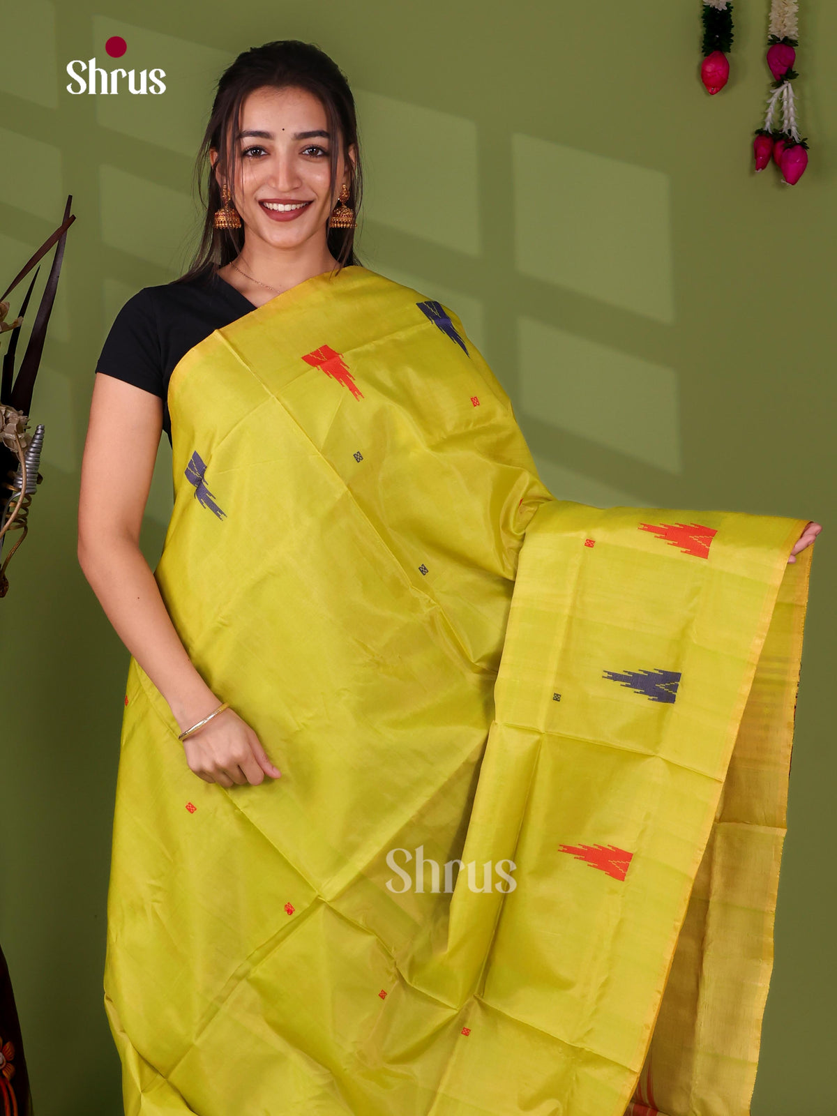 Banana Pith Saree - EJ08512