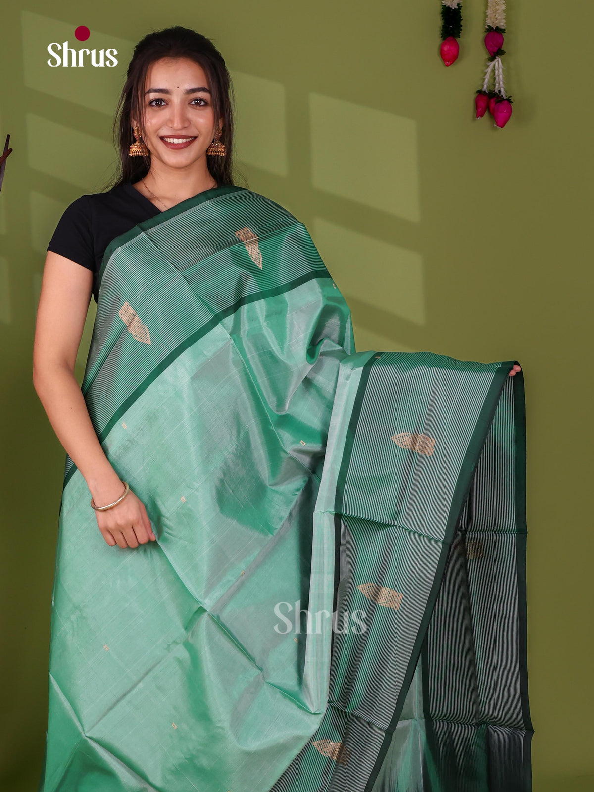 Banana Pith Saree - EJ08516