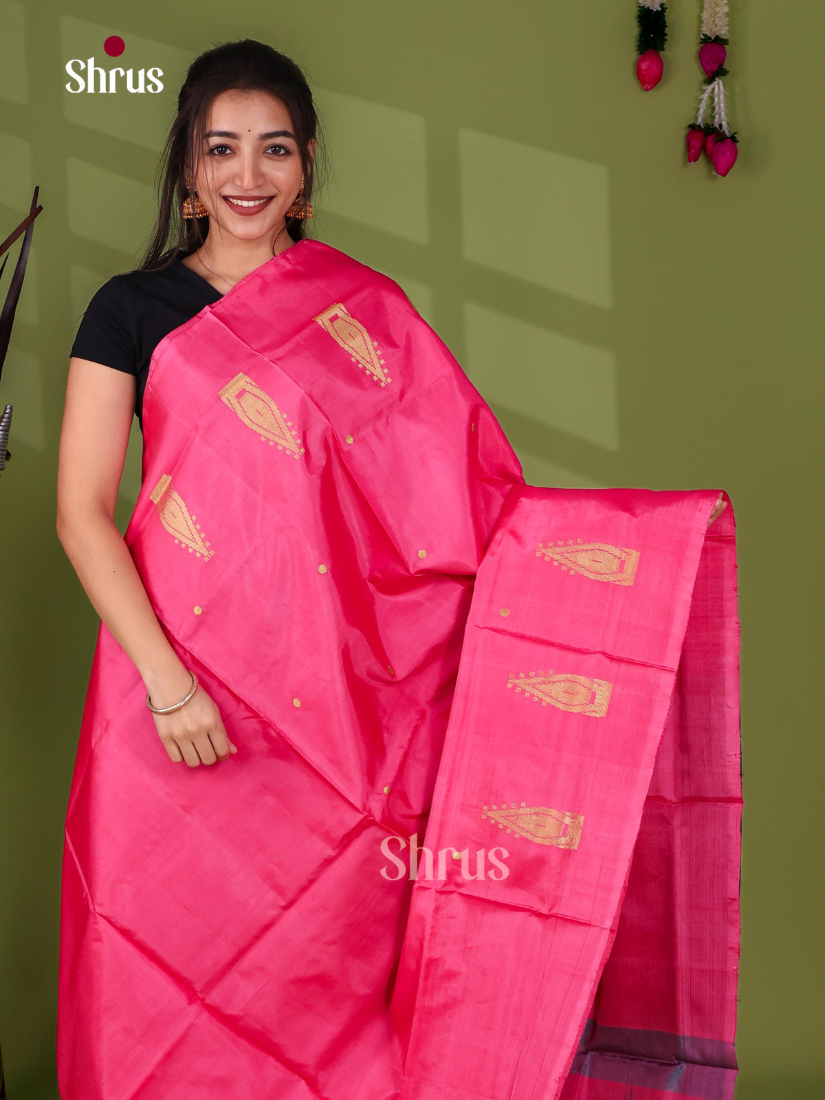Banana Pith Saree - EJ08518