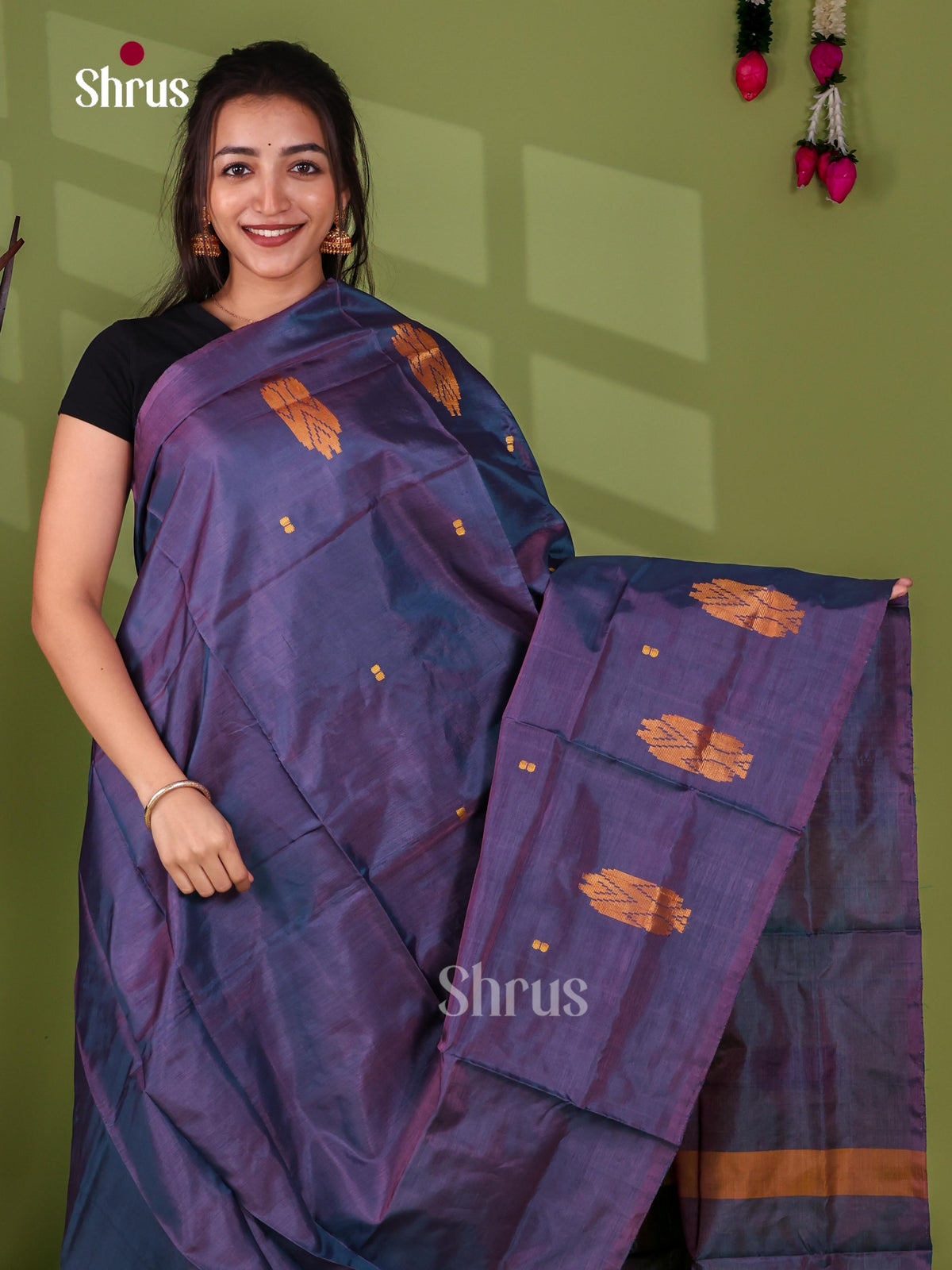 Banana Pith Saree - EJ08522
