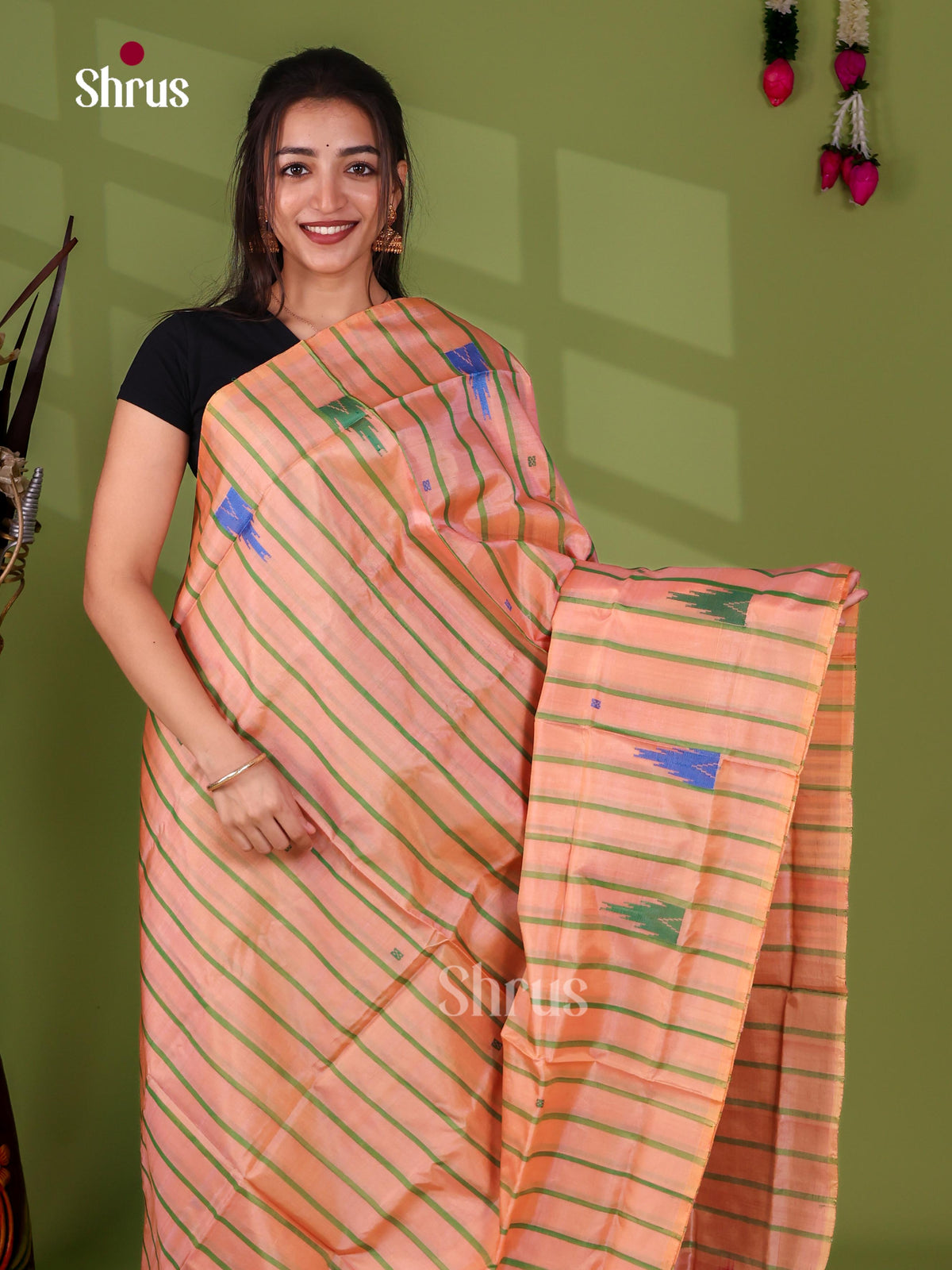 Banana Pith Saree - EJ08528