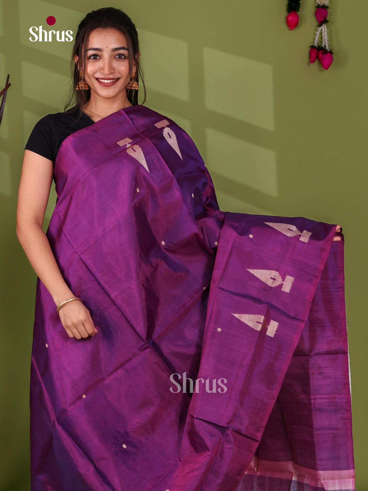 Banana Pith Saree - EJ08535