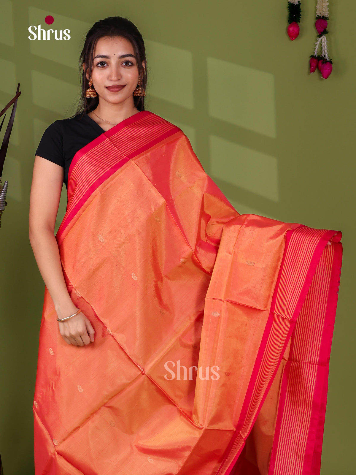 Banana Pith Saree - EJ08537