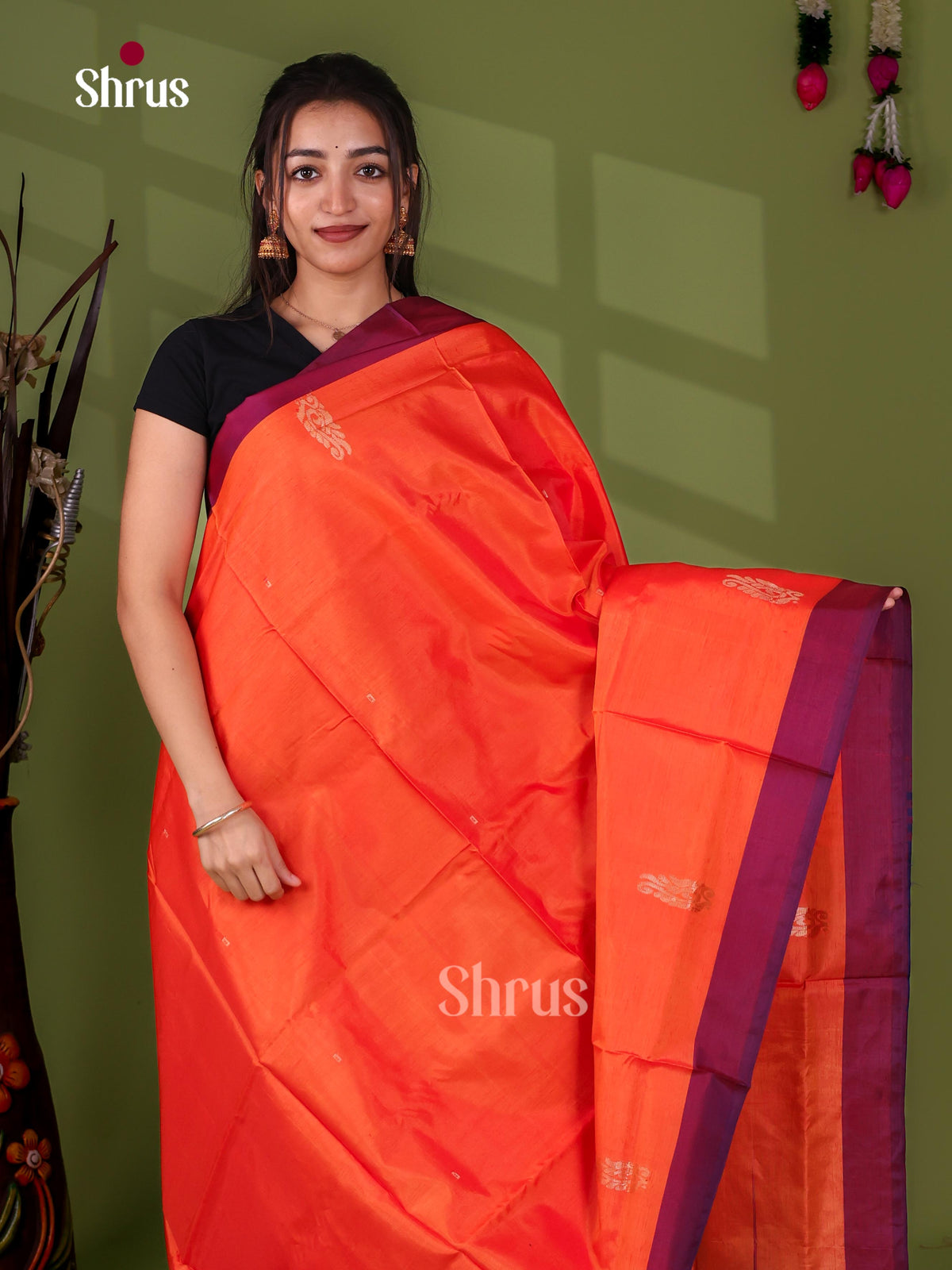 Banana Pith Saree - EJ08543