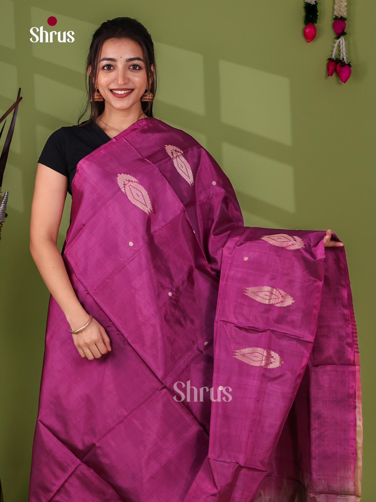 Banana Pith Saree - EJ08544