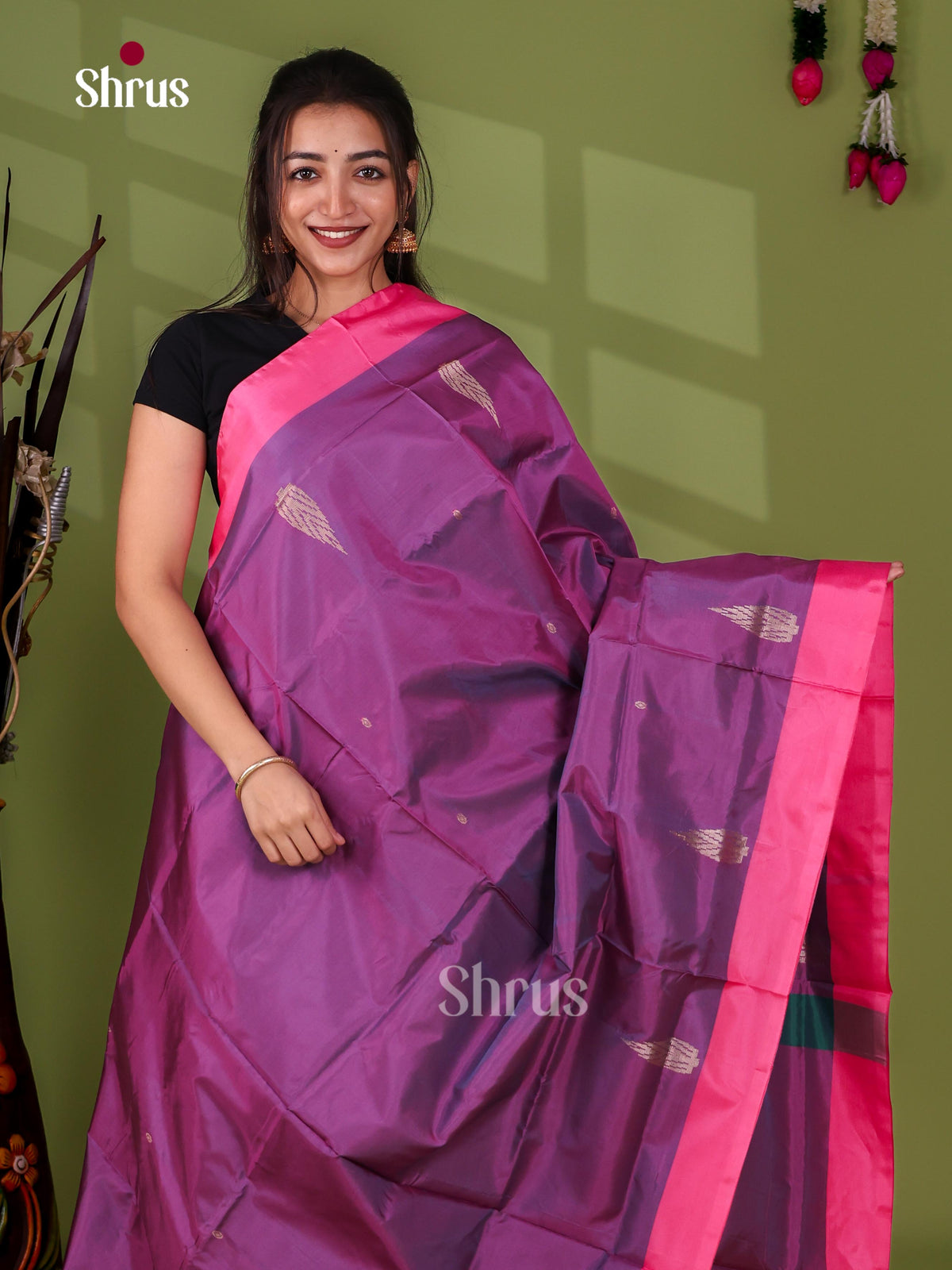 Banana Pith Saree - EJ08545