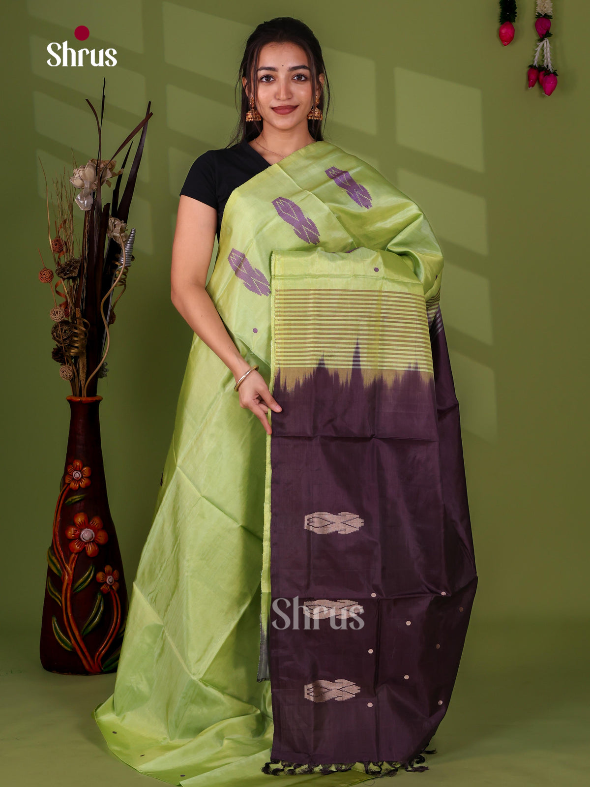 Banana Pith Saree - EJ08547