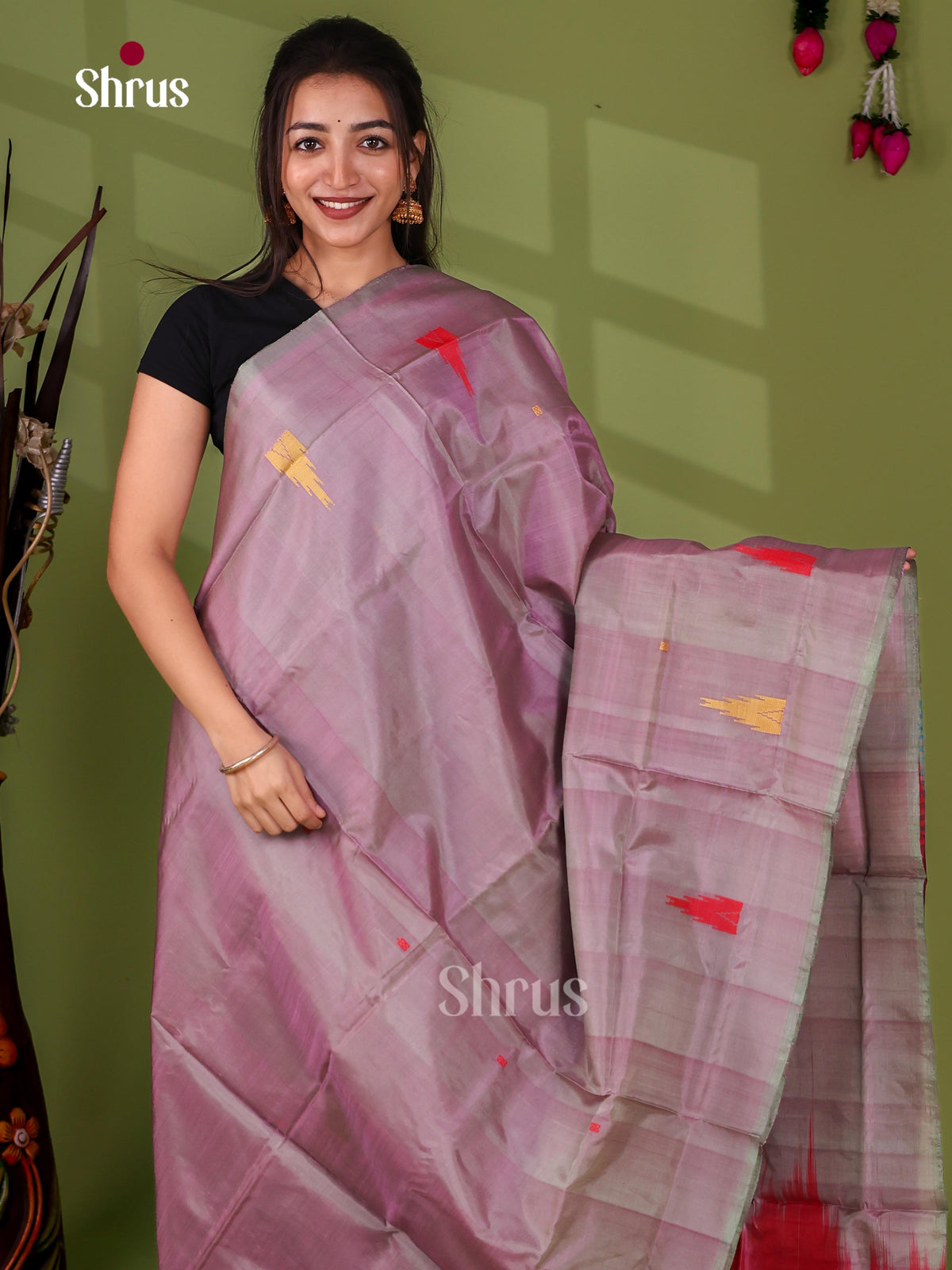 Banana Pith Saree - EJ08548