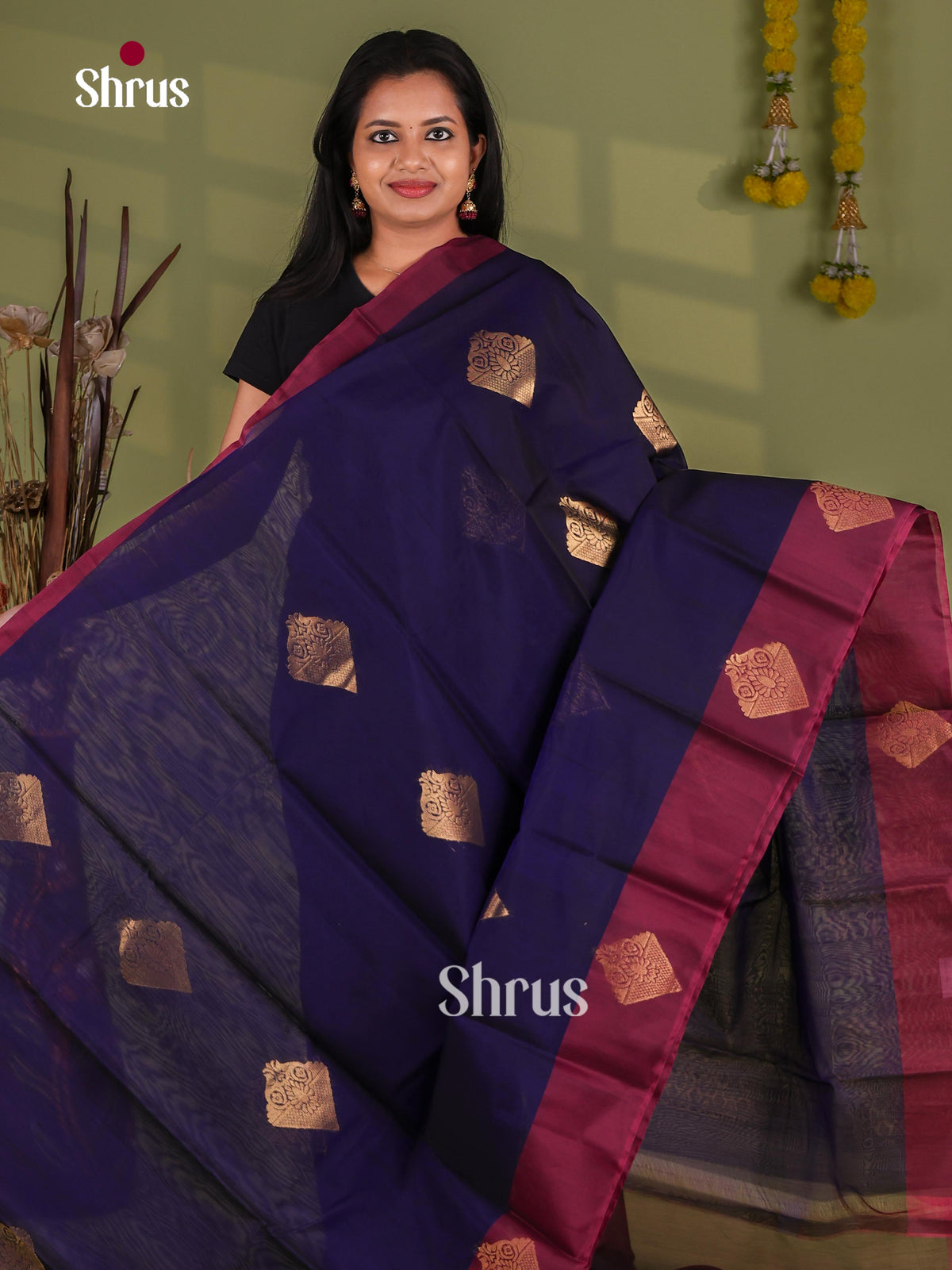 Silk Cotton Saree - EJ08550