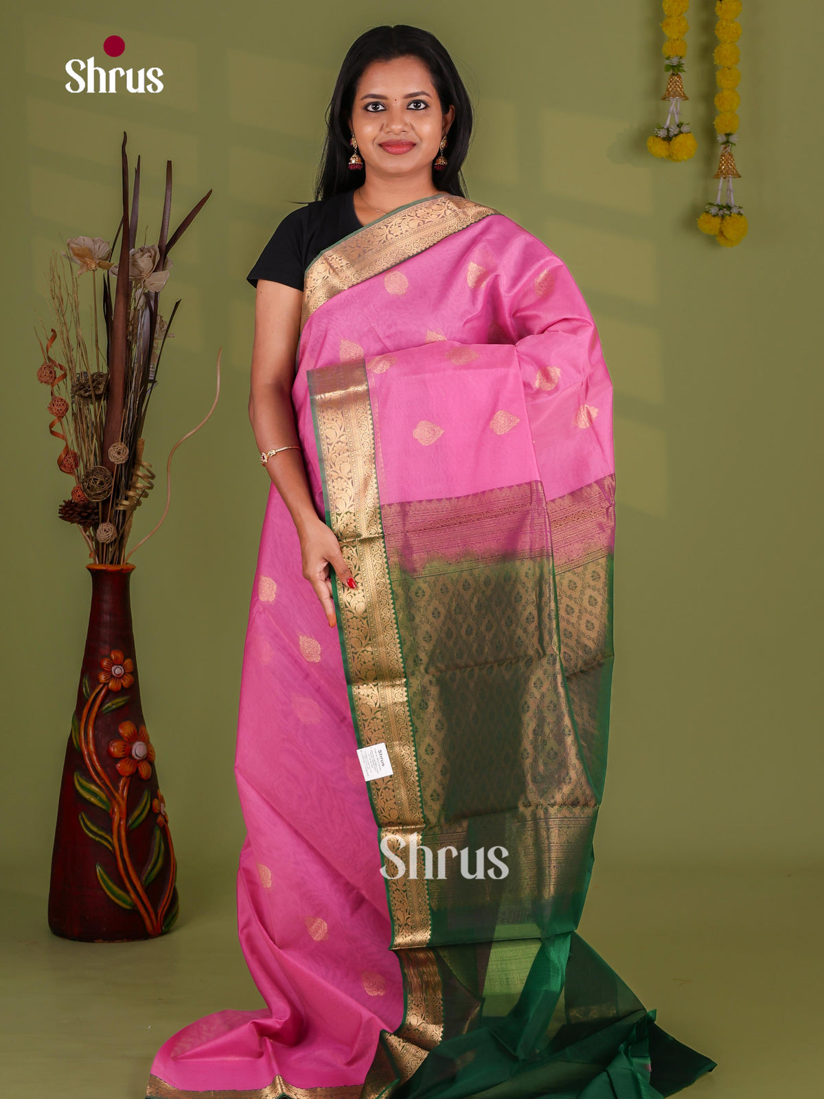 Silk Cotton Saree - EJ08570