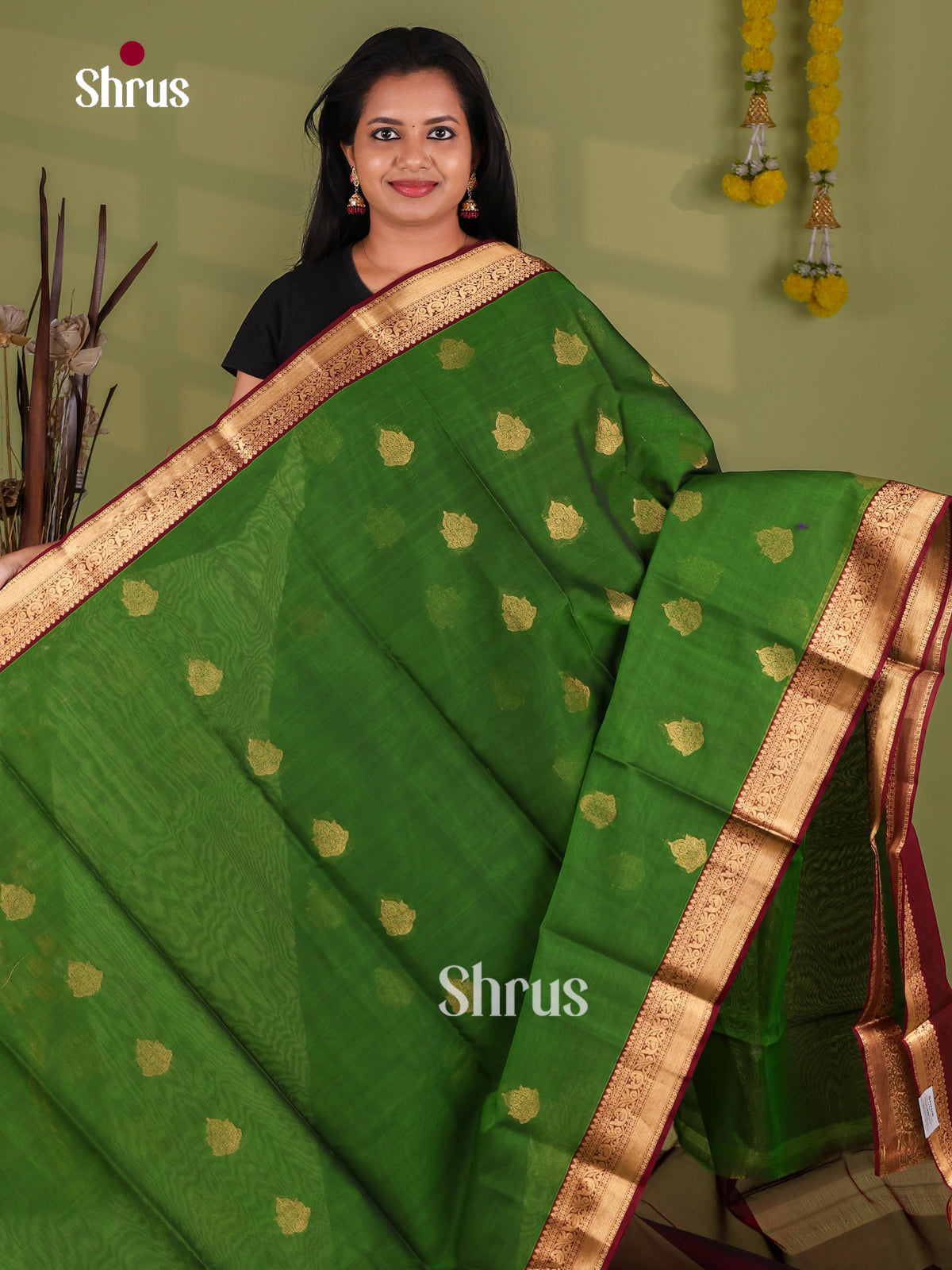 Silk Cotton Saree - EJ08573